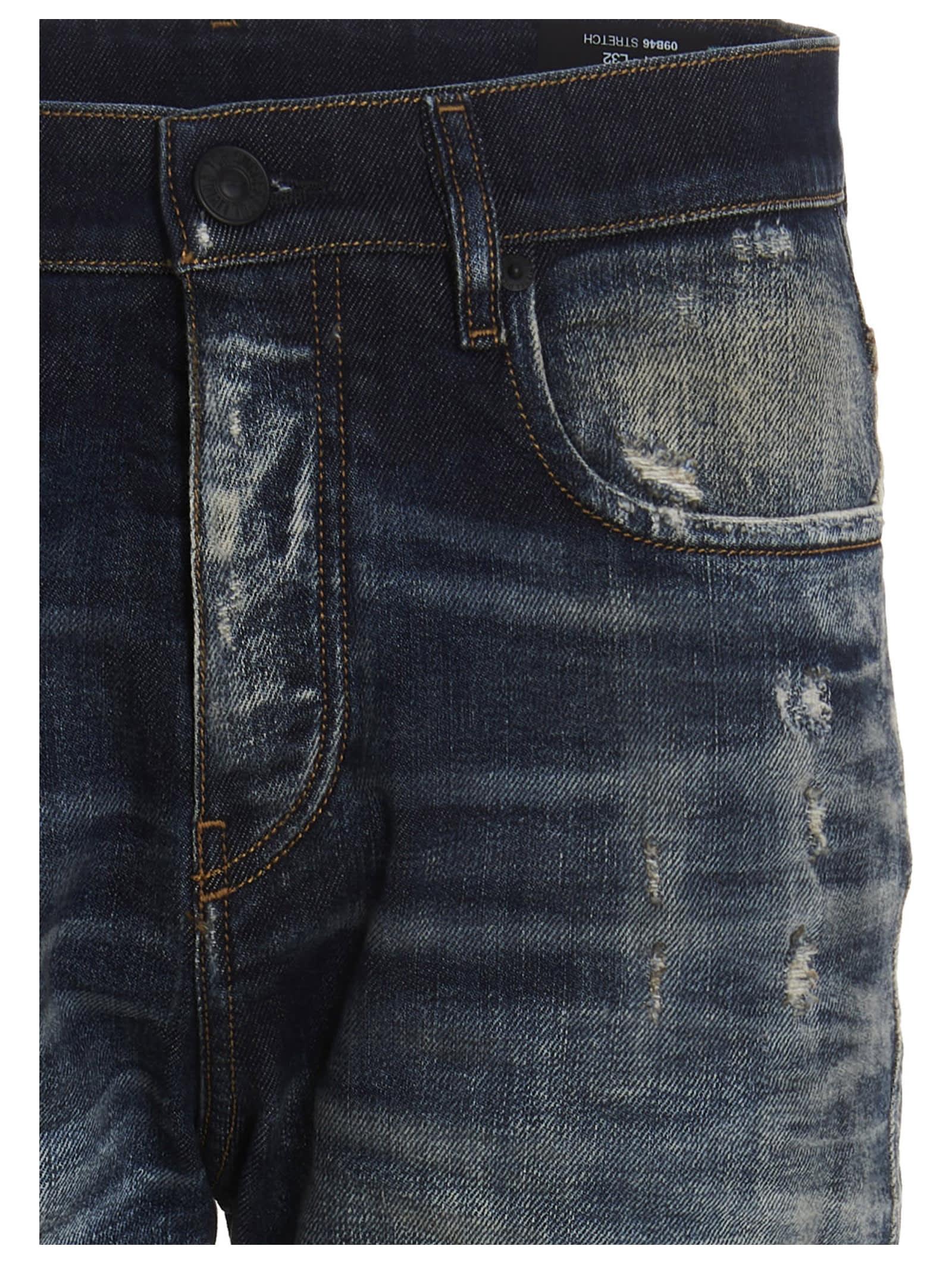 DIESEL D-viker Selvedge Jeans in Blue for Men | Lyst