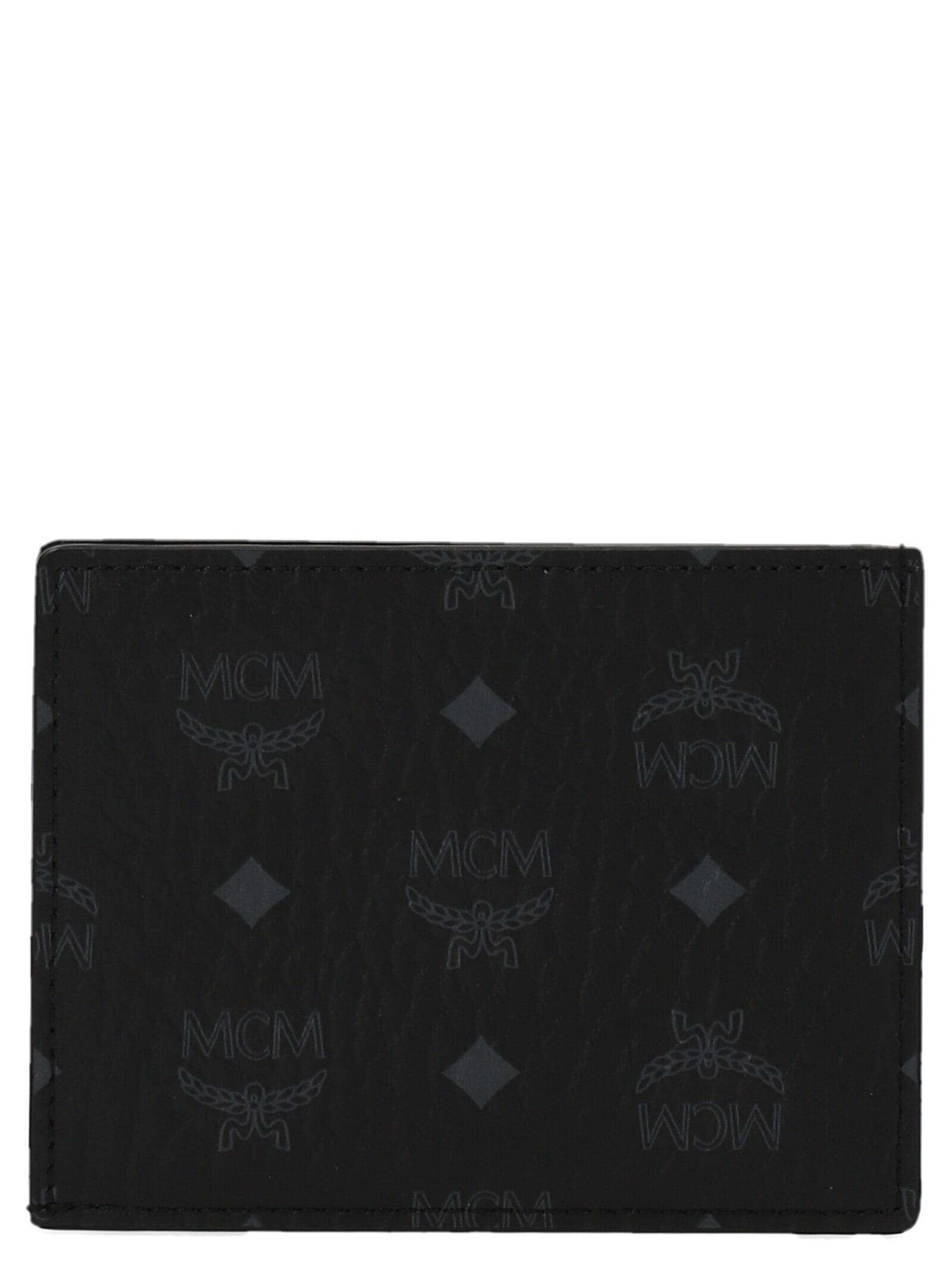 Mcm Black Money Clip Wallet