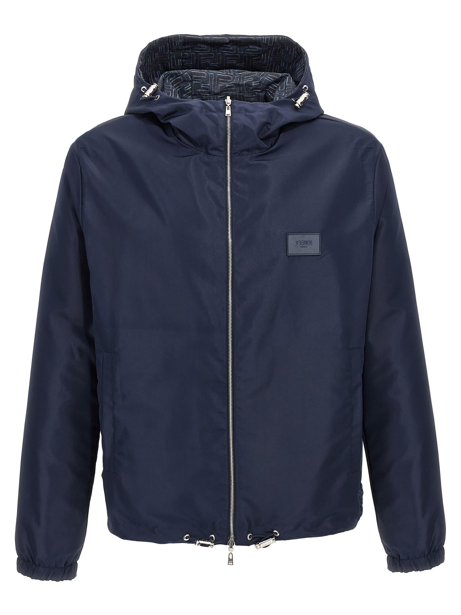 Fendi Jackets in Blue for Men | Lyst
