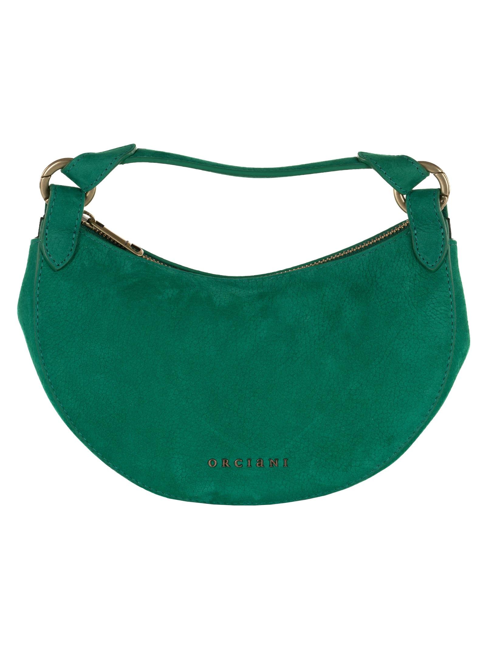 green dumpling bag