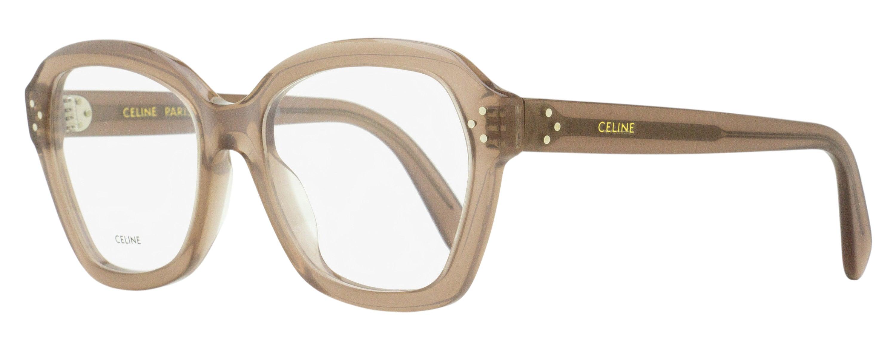 Celine Geometric Butterfly Eyeglasses CL50100I 081 Transparent Rose 54mm Celine® CL50150I Butterfly Eyeglasses - EuroOptica main image 4