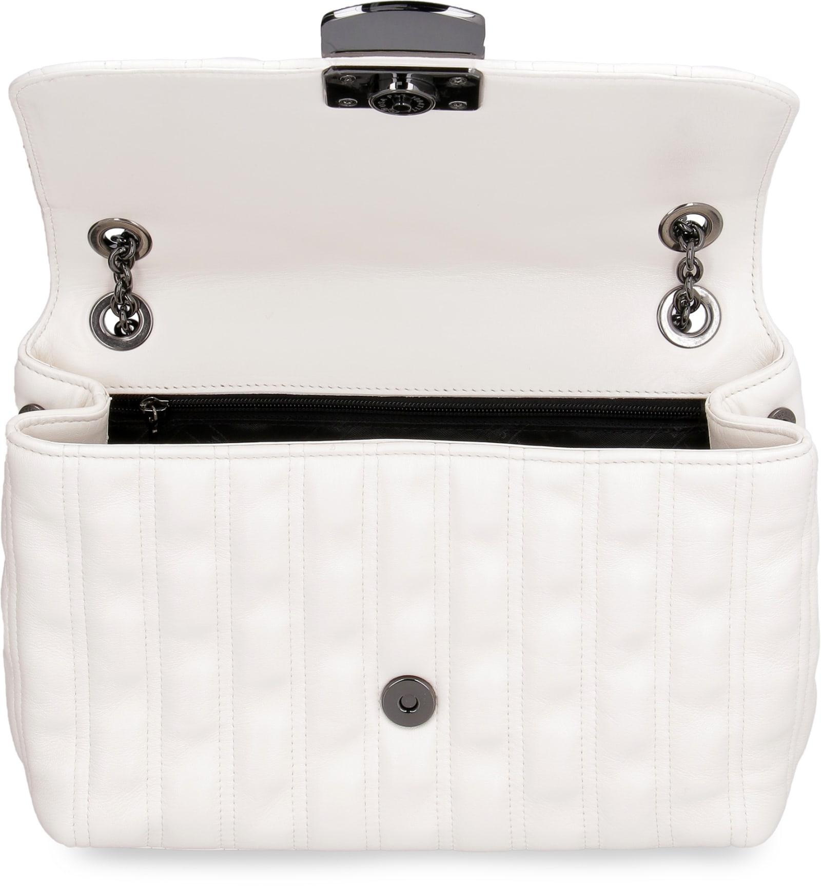 NEW Longchamp WHITE Rodeo LX Hobo Zip Leather Detachable Strap Shoulder Bag