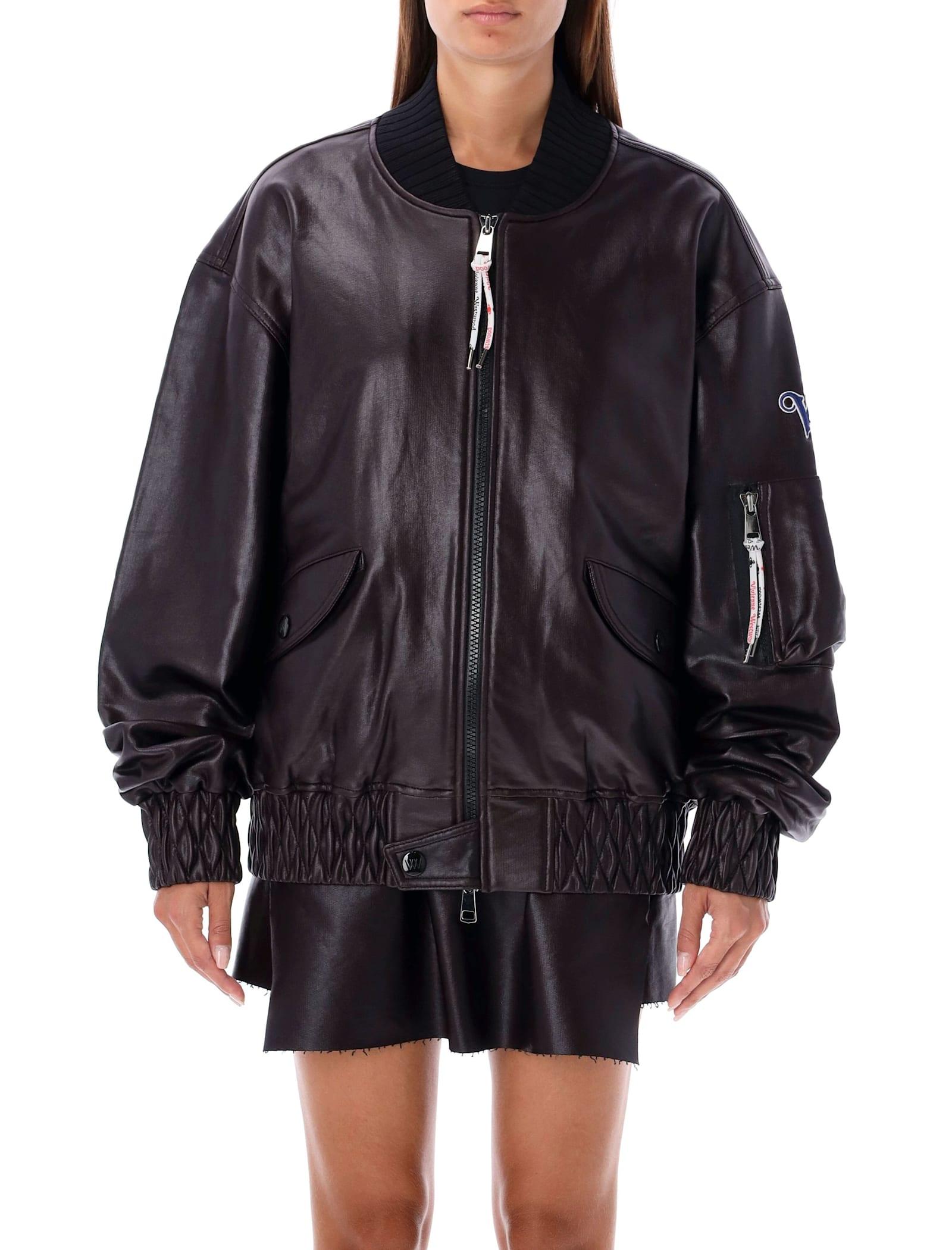 Vivienne Westwood Bernardo Bomber Jacket in Black | Lyst Vivienne Westwood Bernardo Bomber Jacket in Black | Lyst