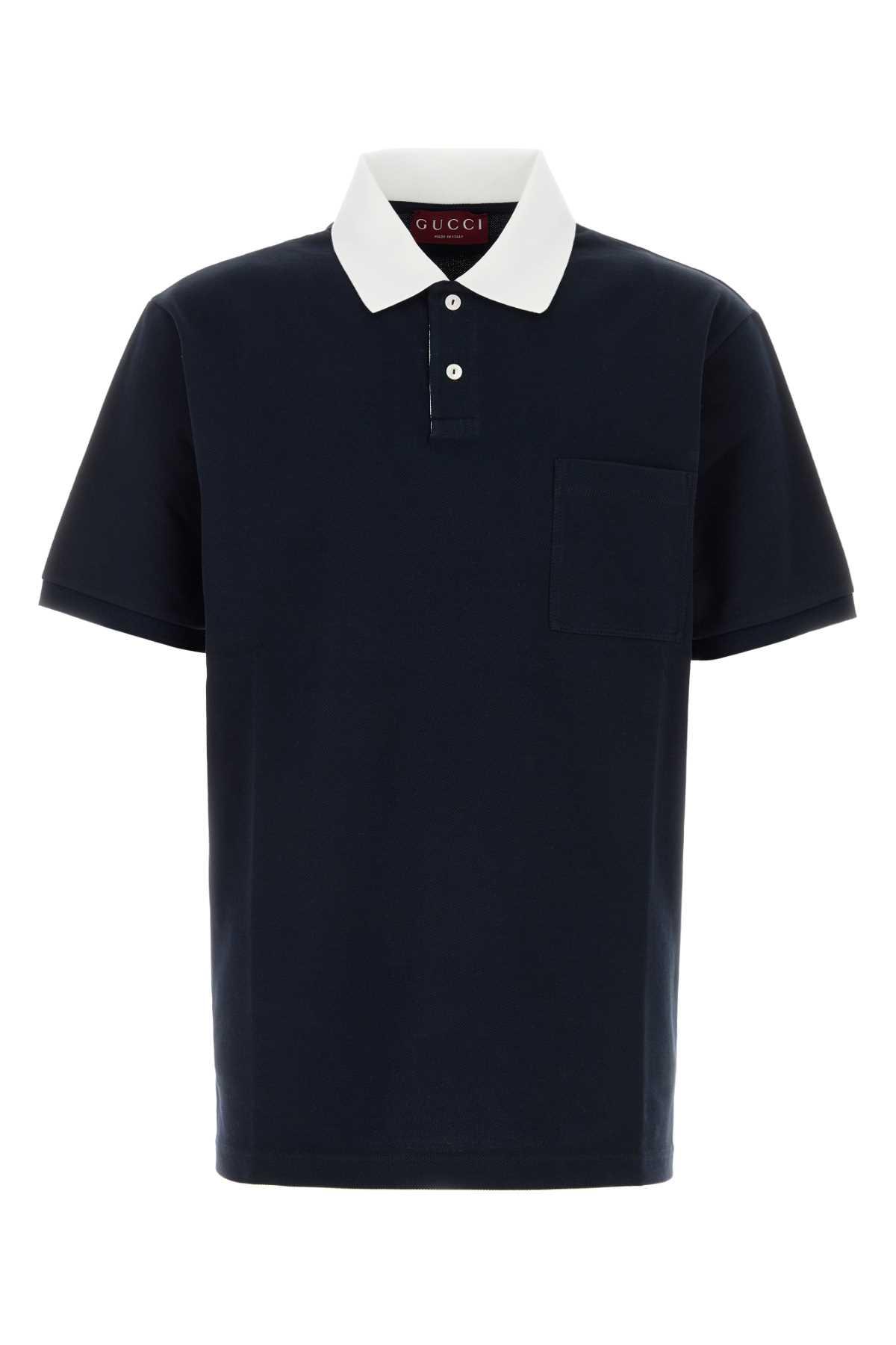 Gucci Polo in Blue for Men | Lyst