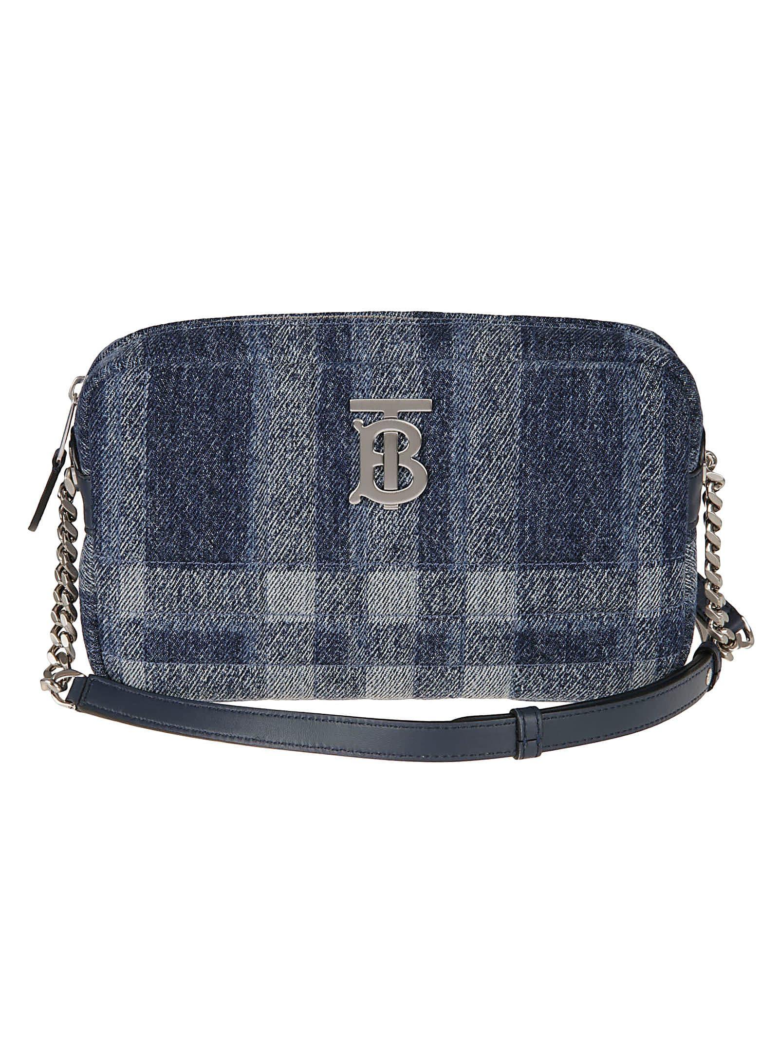 Vintage Burberry Denim Shoulder Bag - Shop unmemoire-crafter