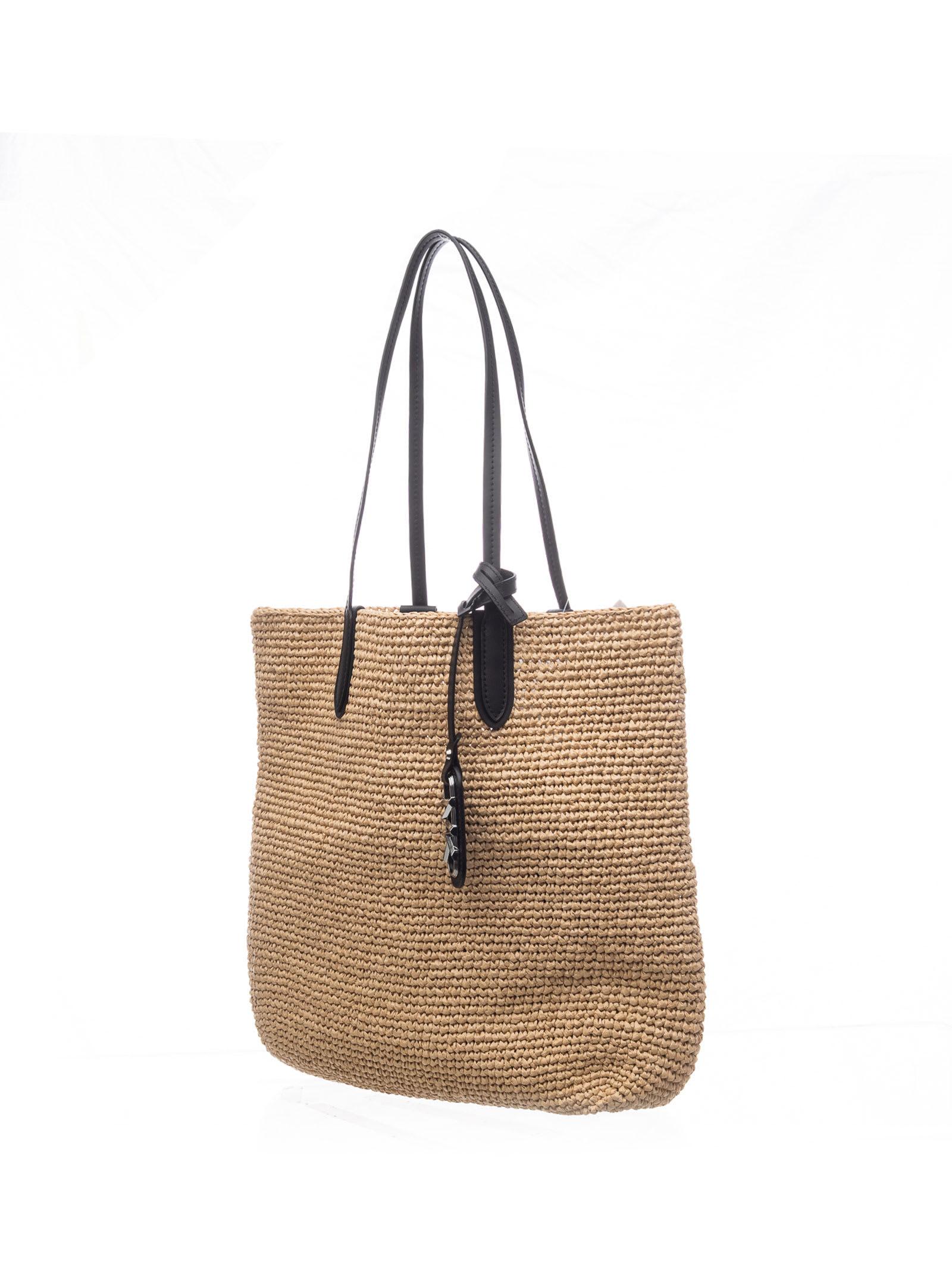 Sinclair Tote Bag, Medium-Large Straw Bag
