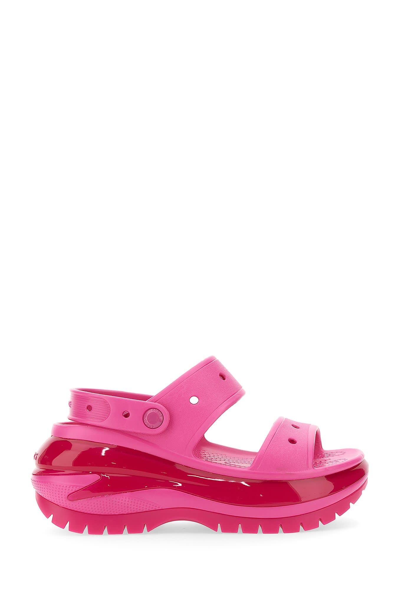 Crocs™ Mega Crush Sandal in Pink | Lyst