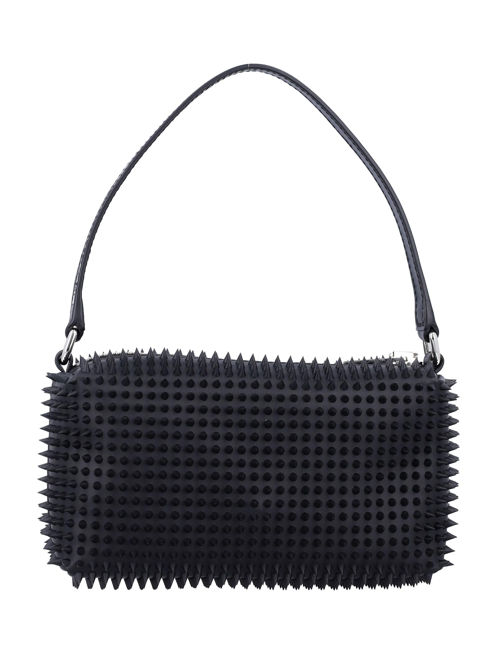 Alexander wang heiress shops rhinestone mesh medium clutch