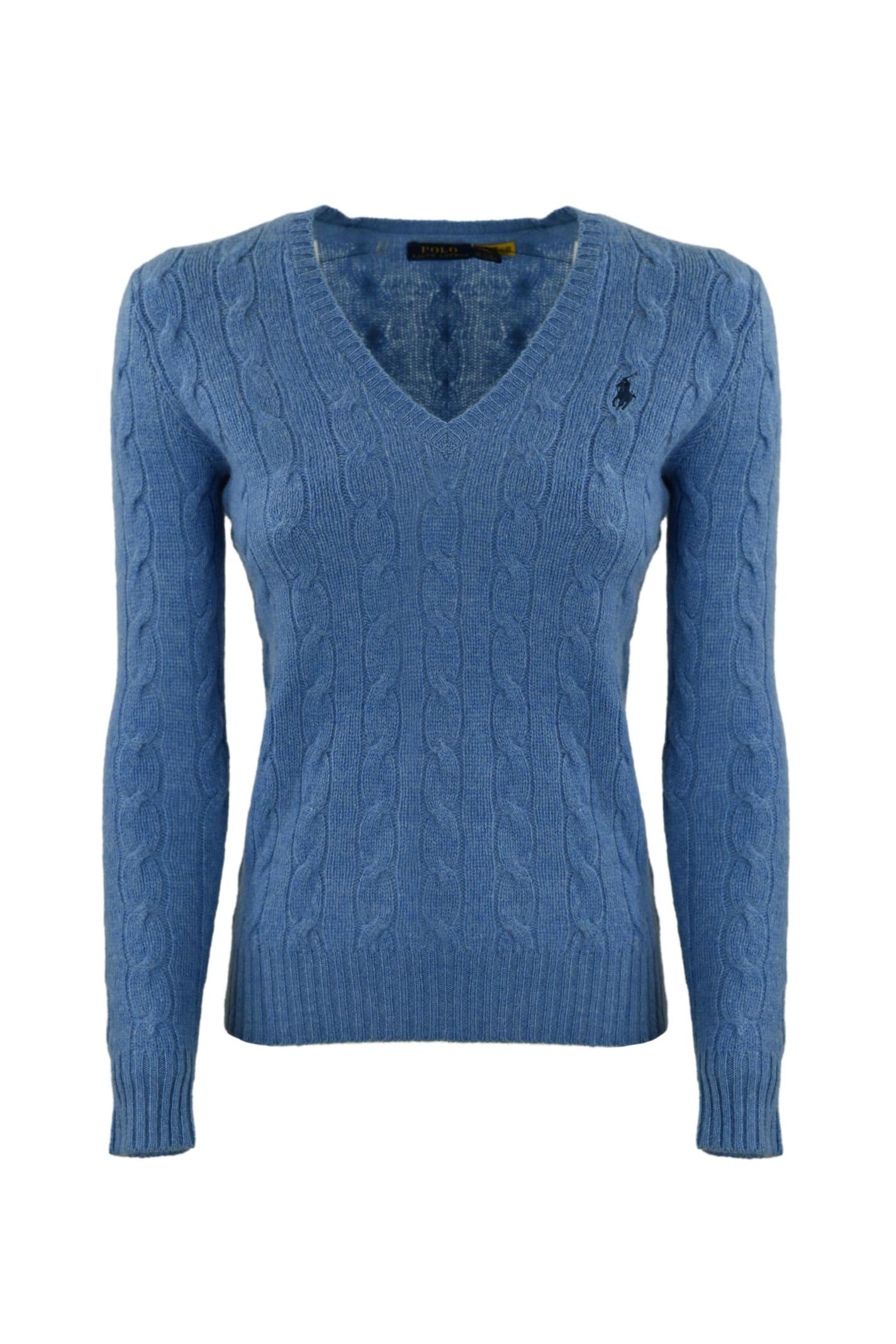 Polo Ralph Lauren Kimberly Sweater in Blue | Lyst