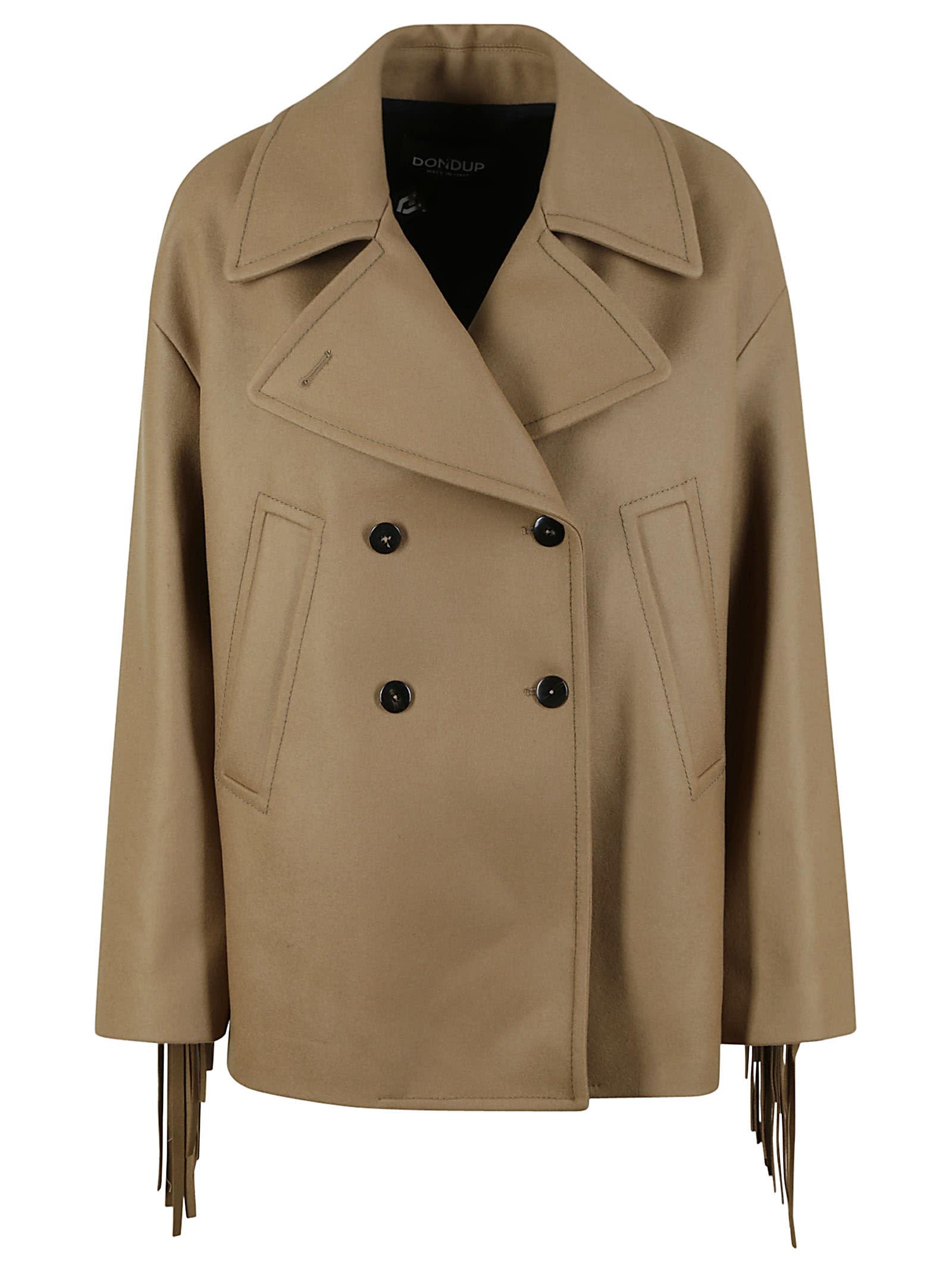 Dondup Peacoat in Natural | Lyst