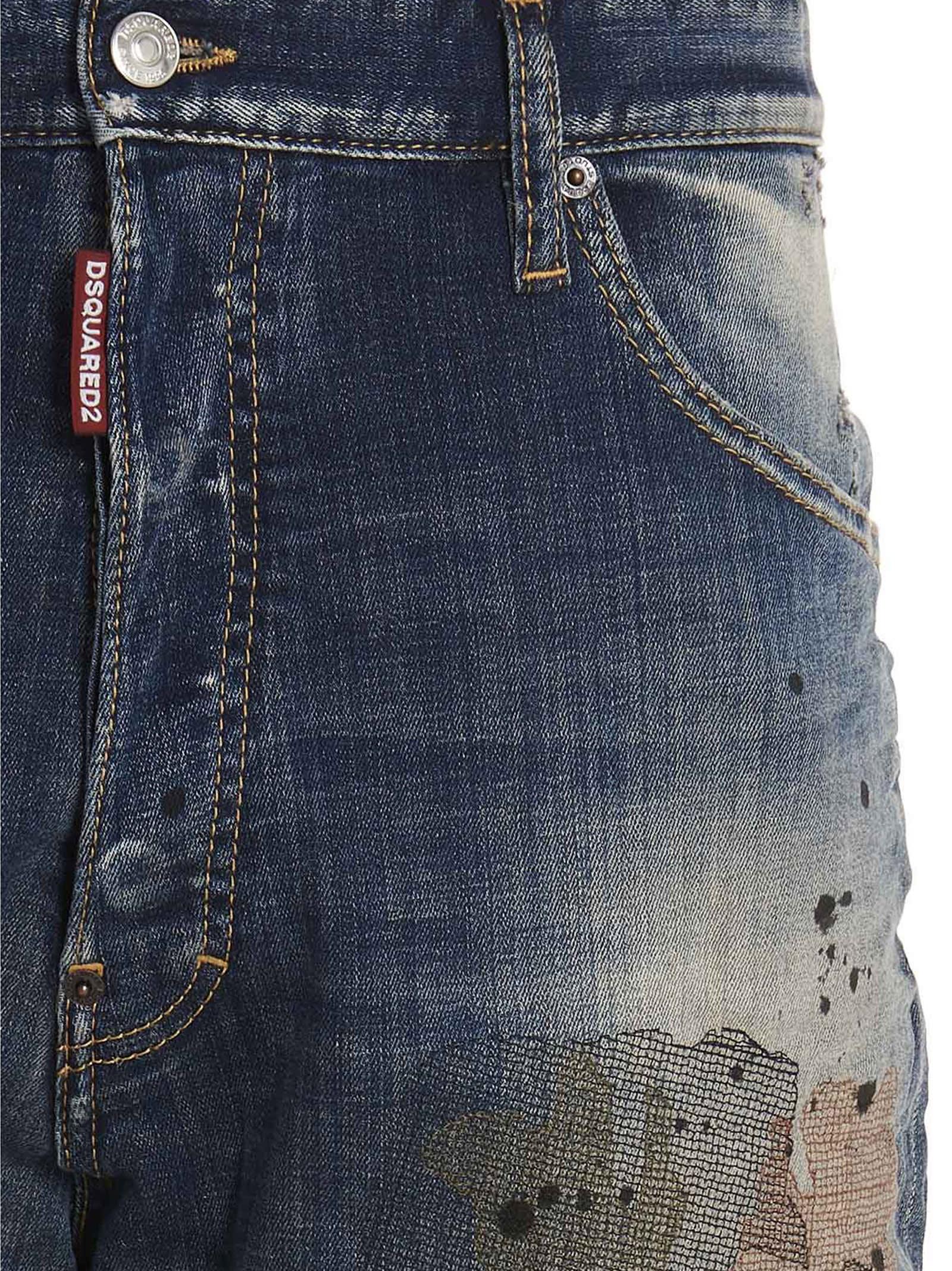 Blue Save 50% DSquared² Denim Combat Jeans in Light Blue for Men Mens Jeans DSquared² Jeans 