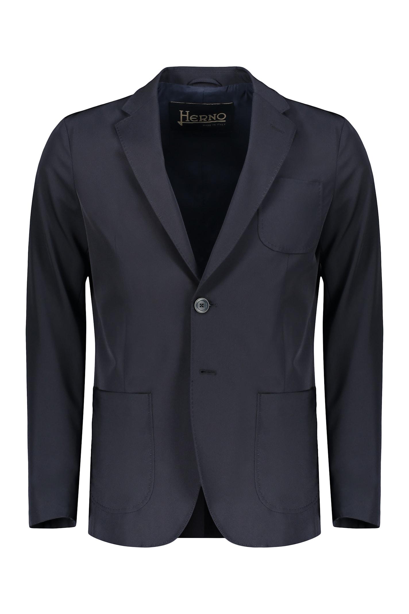 【送料&関税込】Herno Single-breasted Two-button Blazer Herno Blazers for Men | Online Sale up to 54% off | Lyst