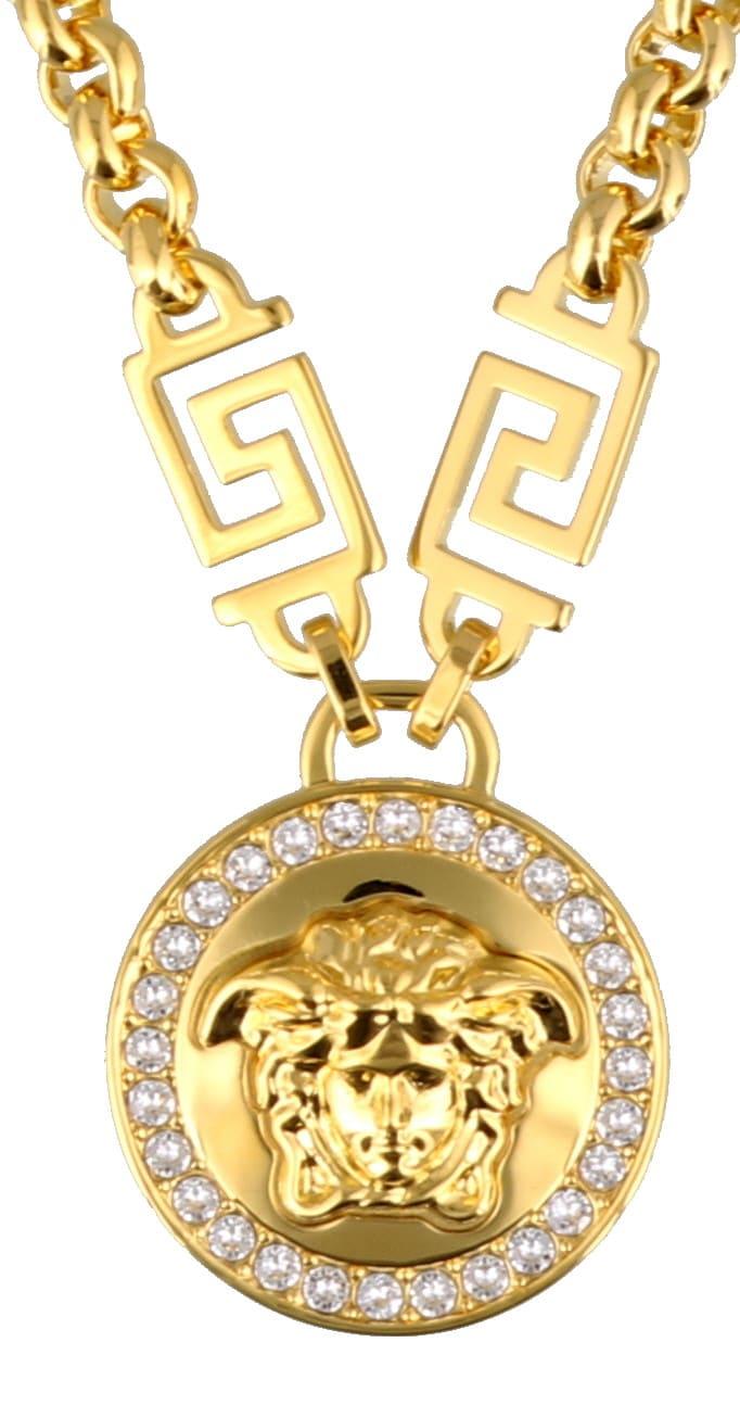 Versace Medusa Icon Necklace in Gold (Metallic) - Save 57% | Lyst