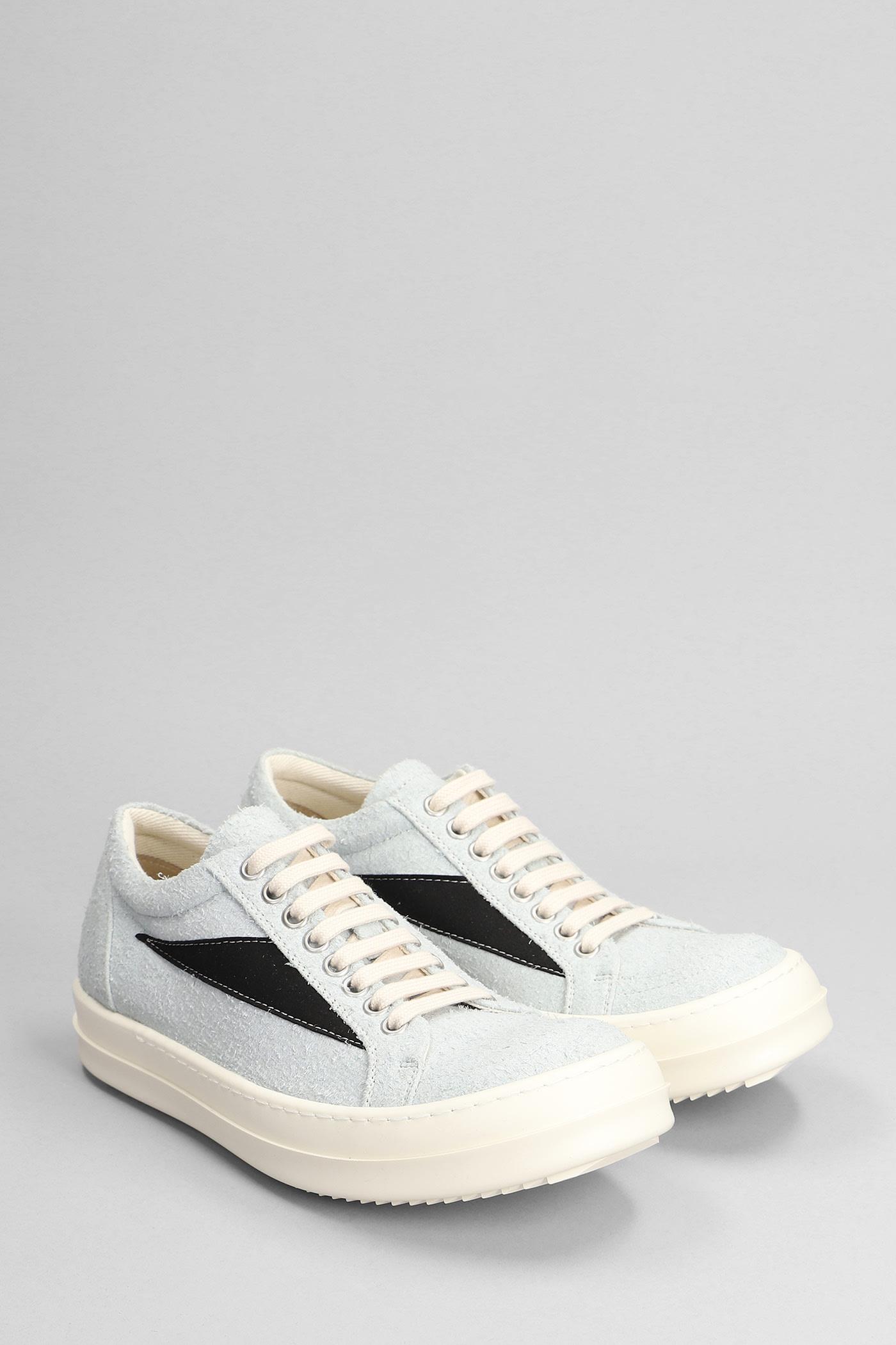 Rick Owens Gray Vintage Sneaks Sneakers