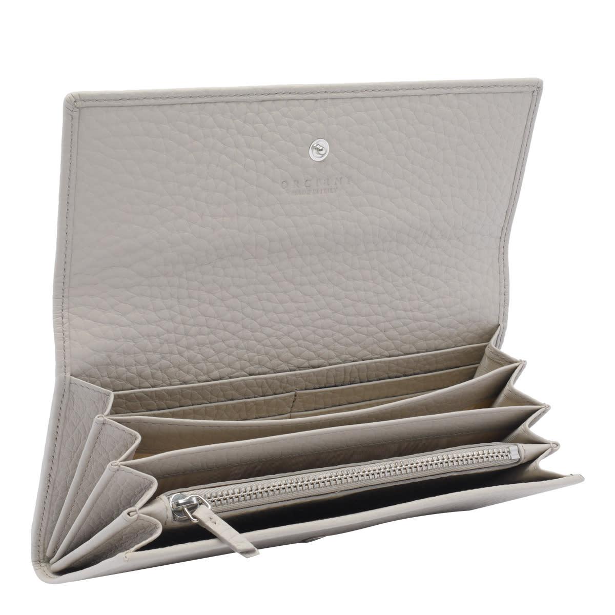 財布・小物その他 Orciani LOGO WALLET ORCIANI Orciani Logo-Plaque Zipped Wallet - Wallets - Save