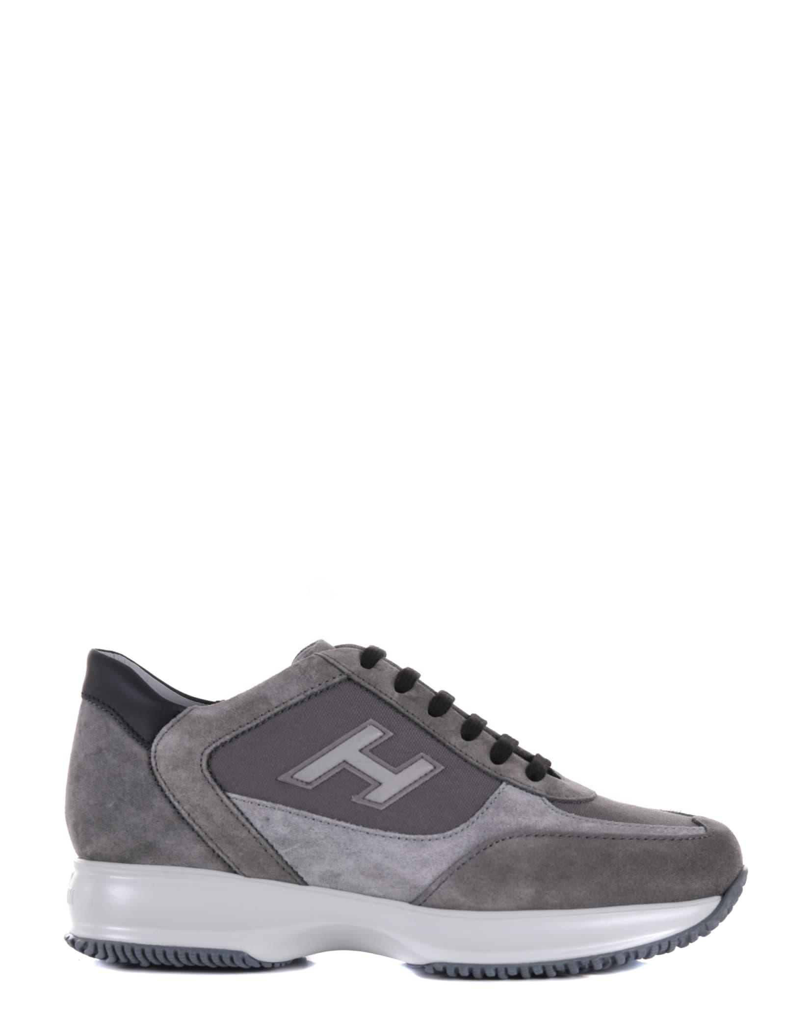 Hogan Sneakers Interactive In Camoscio E Tela in Gray for Men | Lyst