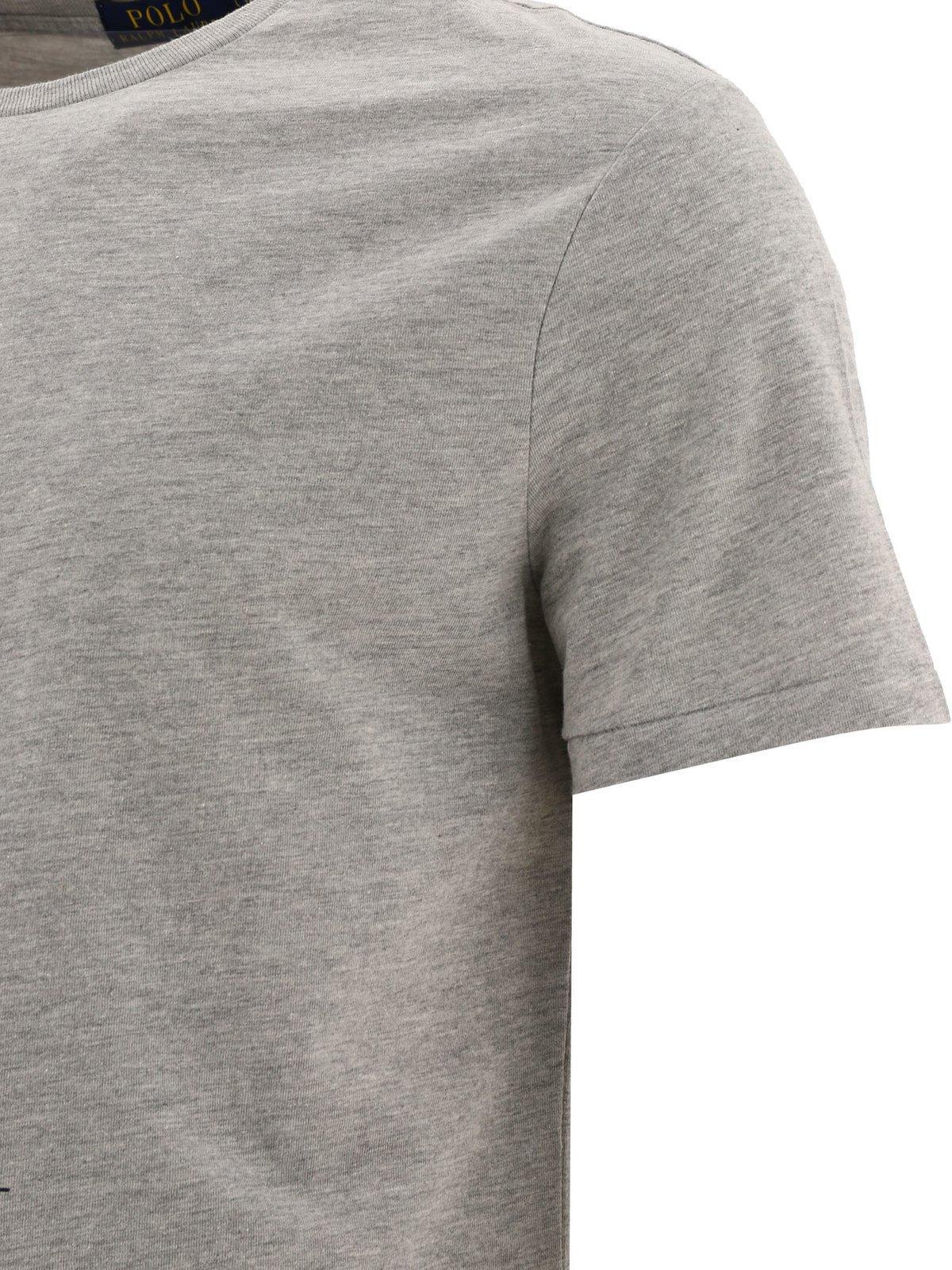 Polo Ralph Lauren "polo Bear" T-shirt in Gray for Men | Lyst