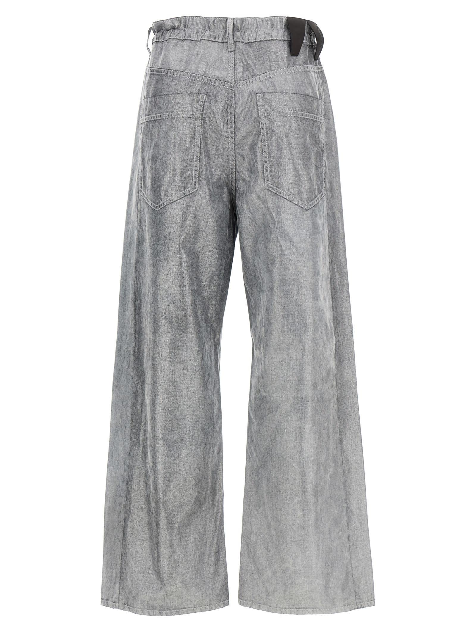 デニム・ジーパン DARKPARK Women Denim Pants 412325 WTR58DWB01W00 WHITE Darkpark White Dirty Effect Jeans | Balardi