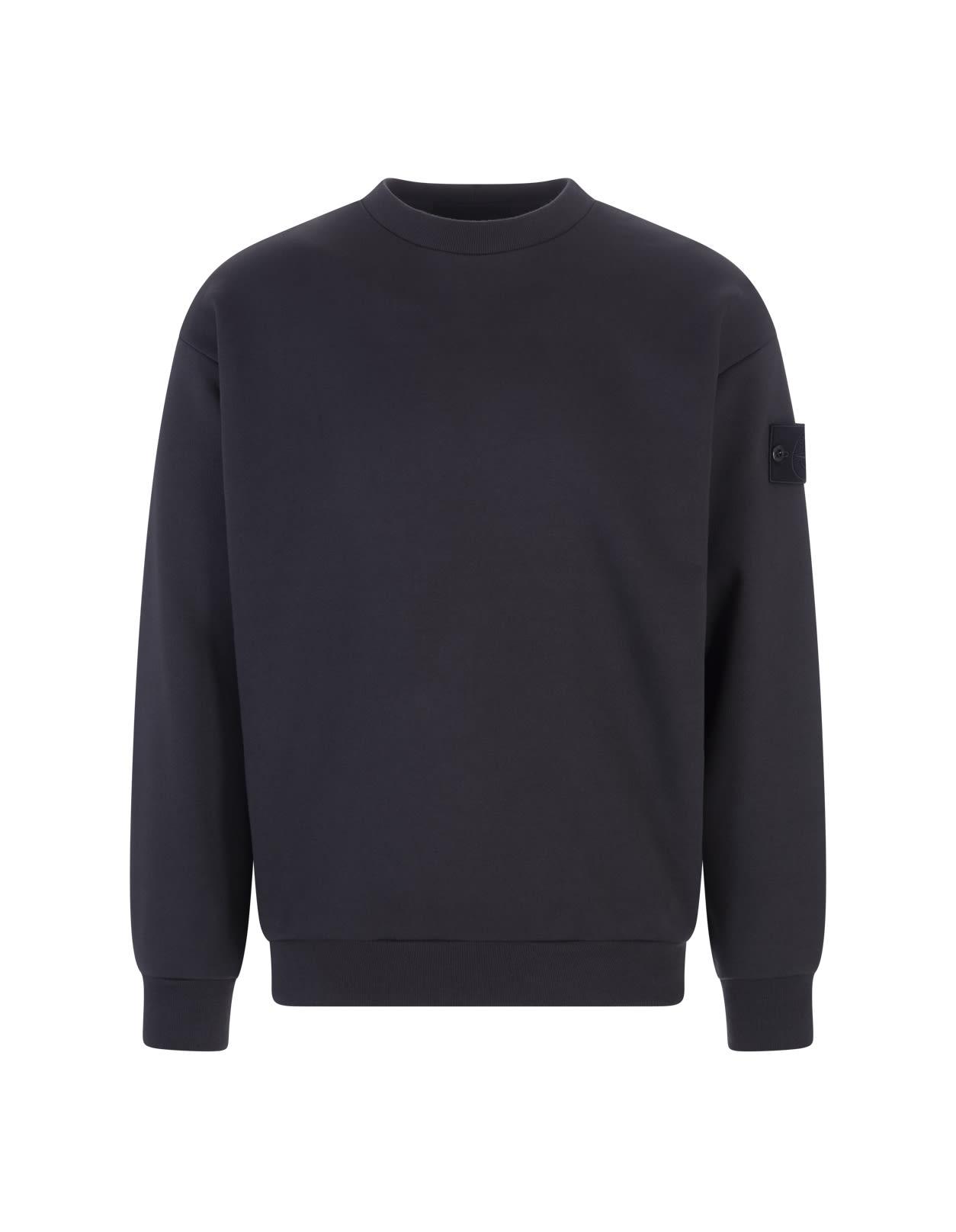 Stone Island Navy Blue Ghost Sweatshirt for Men | Lyst