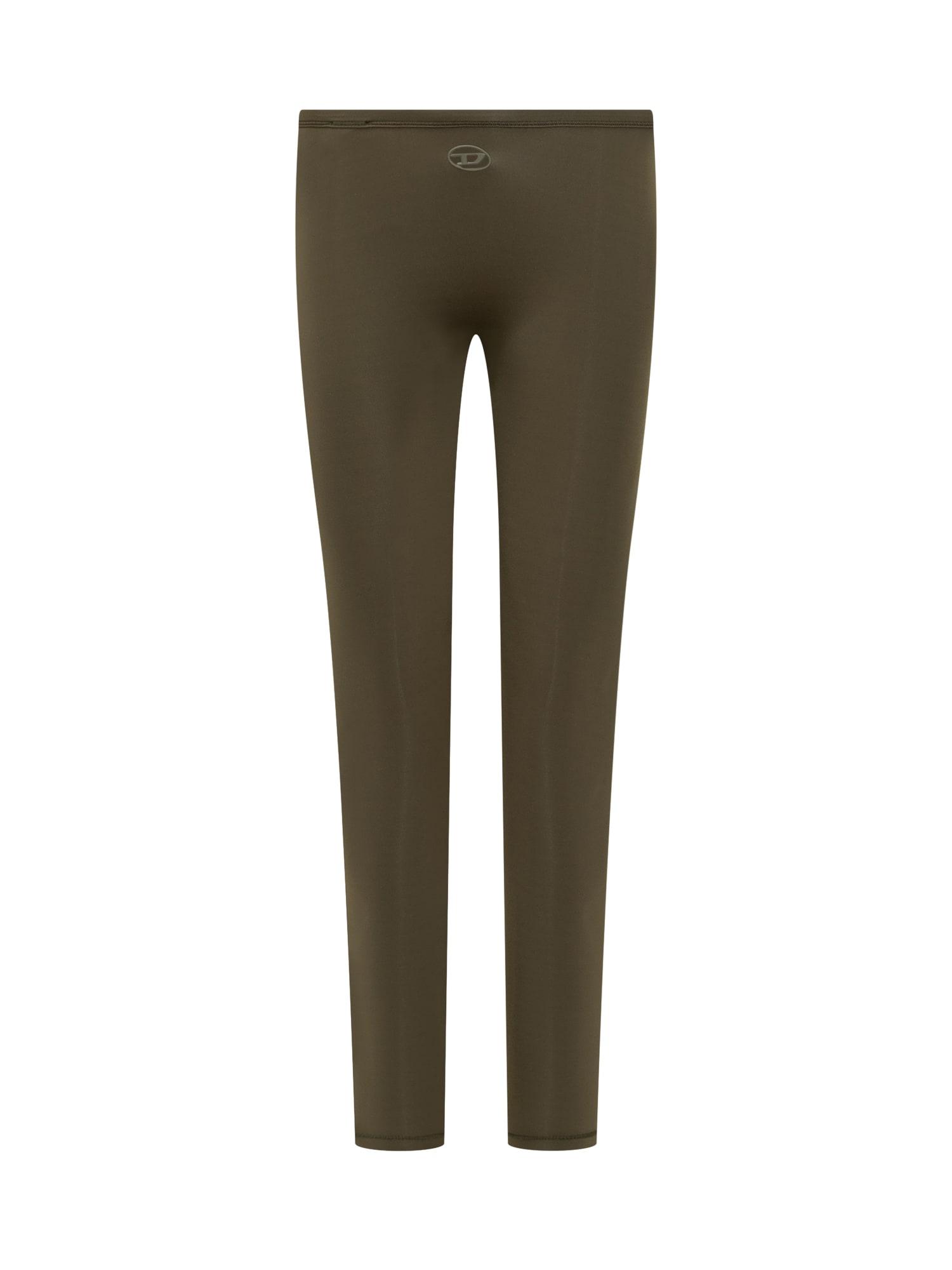 【関税&送料込】Diesel Leggings Con Logo DIESEL Leggings With Logo in Black | Lyst