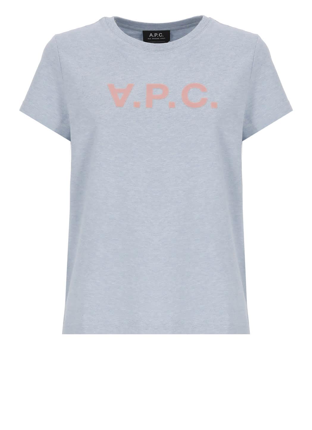 A.P.C. Vpc T-shirt in Blue | Lyst