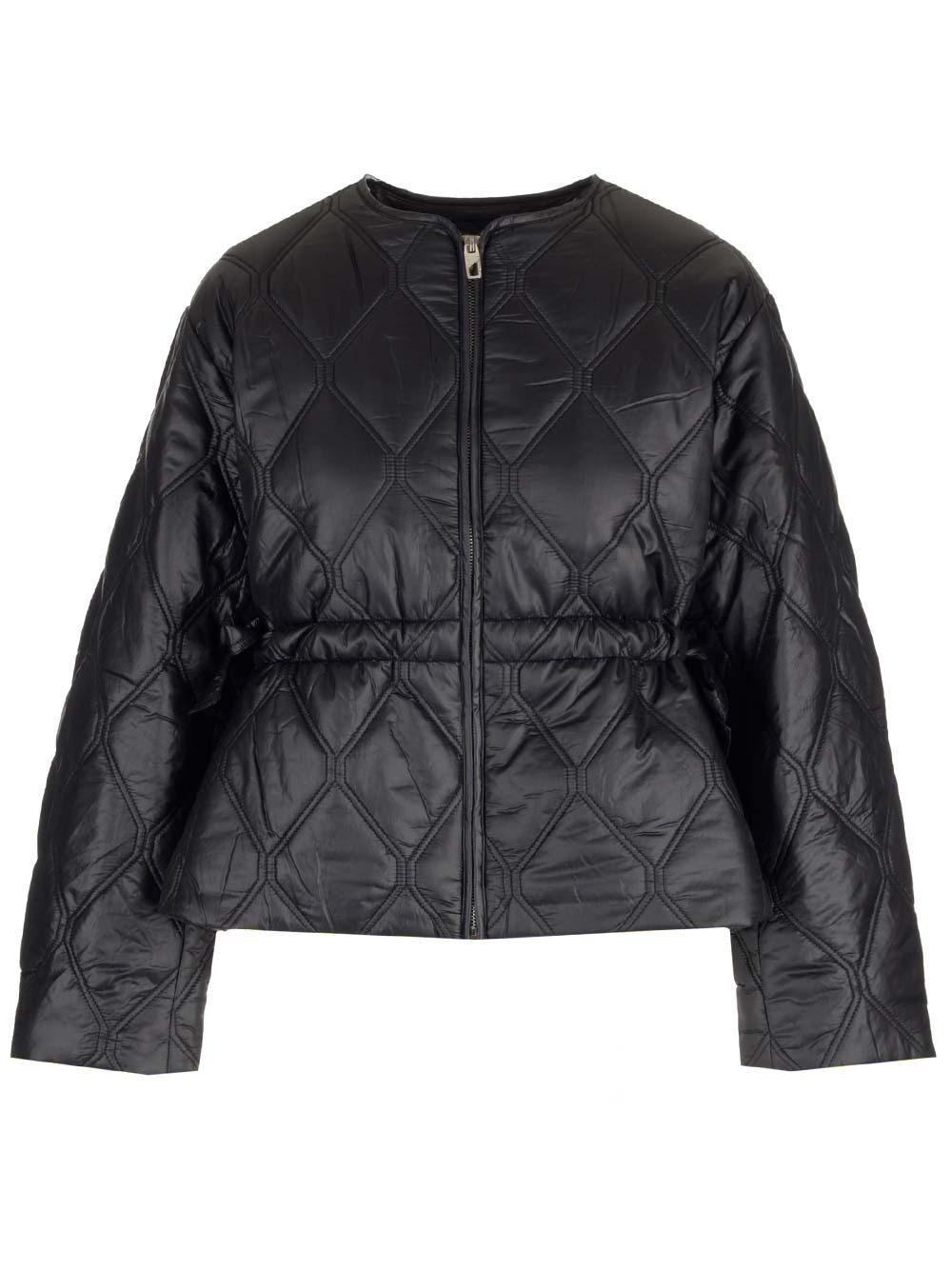 Ganni shell down jacket clearance