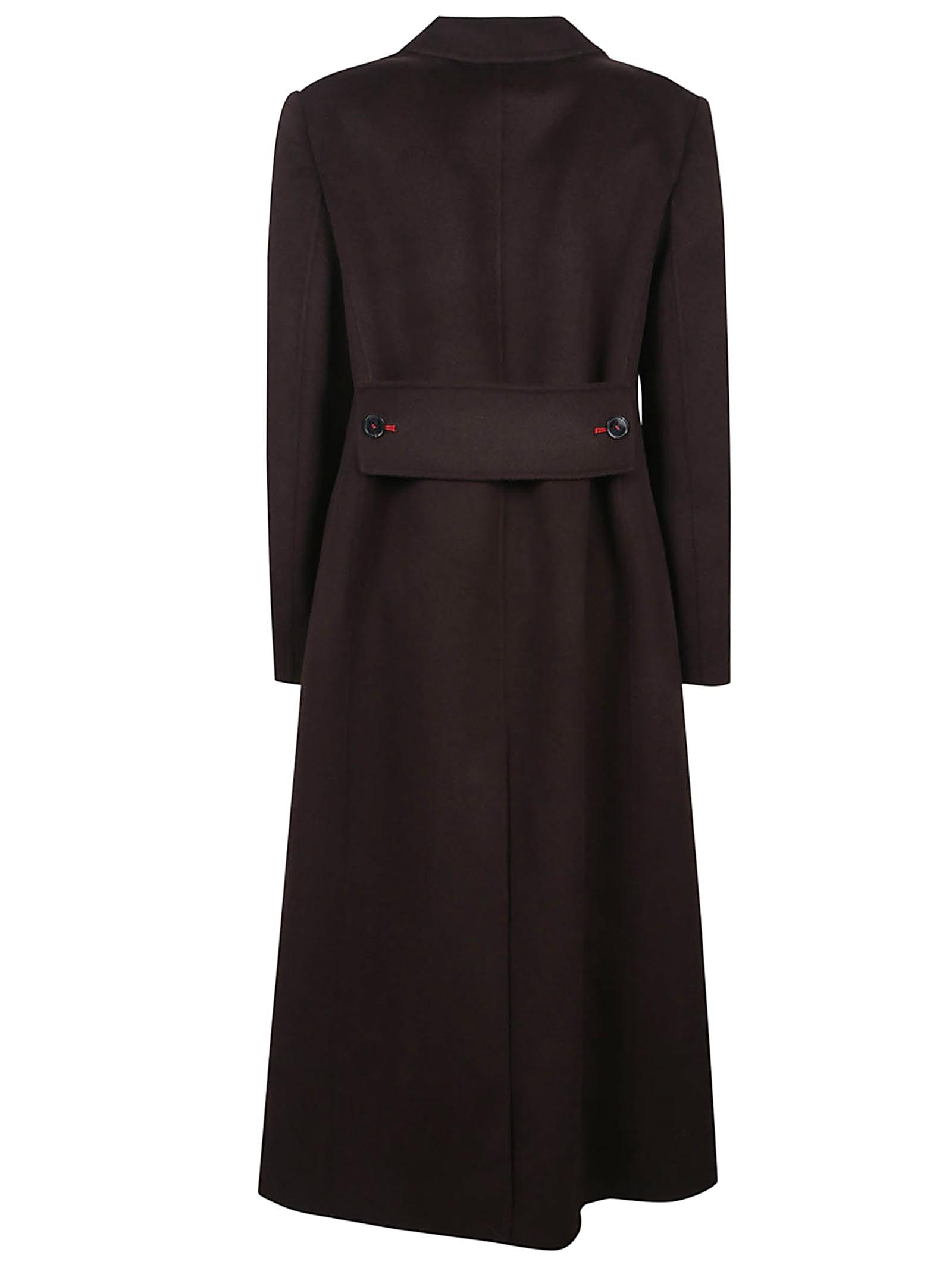 コート Victoria Beckham 'Double Faced' coat Double Faced Overcoat In Dark Chocolate – Victoria Beckham UK