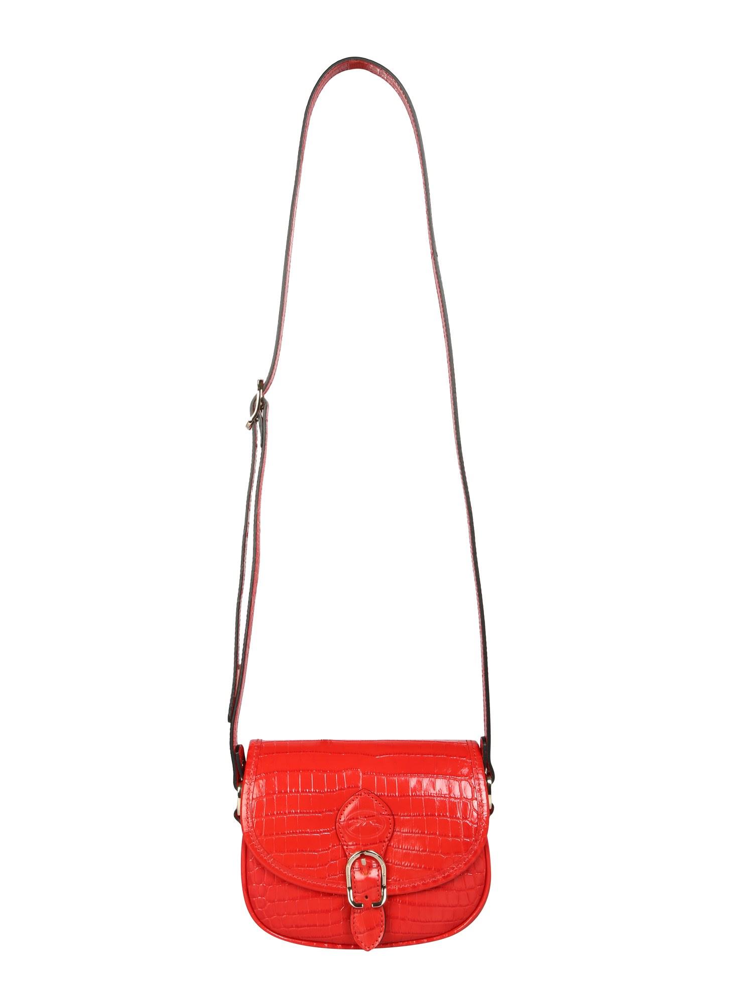 Longchamp Mini Shoulder Bag in Red | Lyst