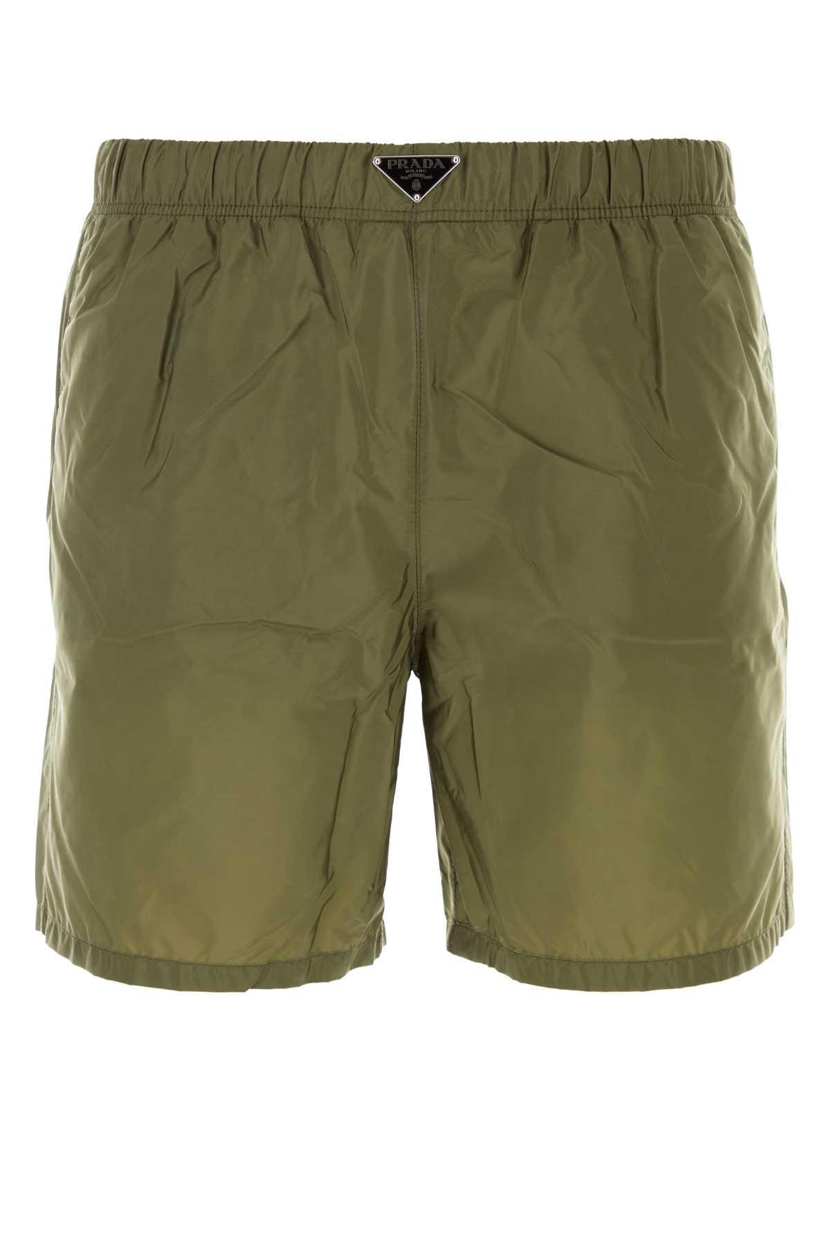 Prada nylon swim shorts sale