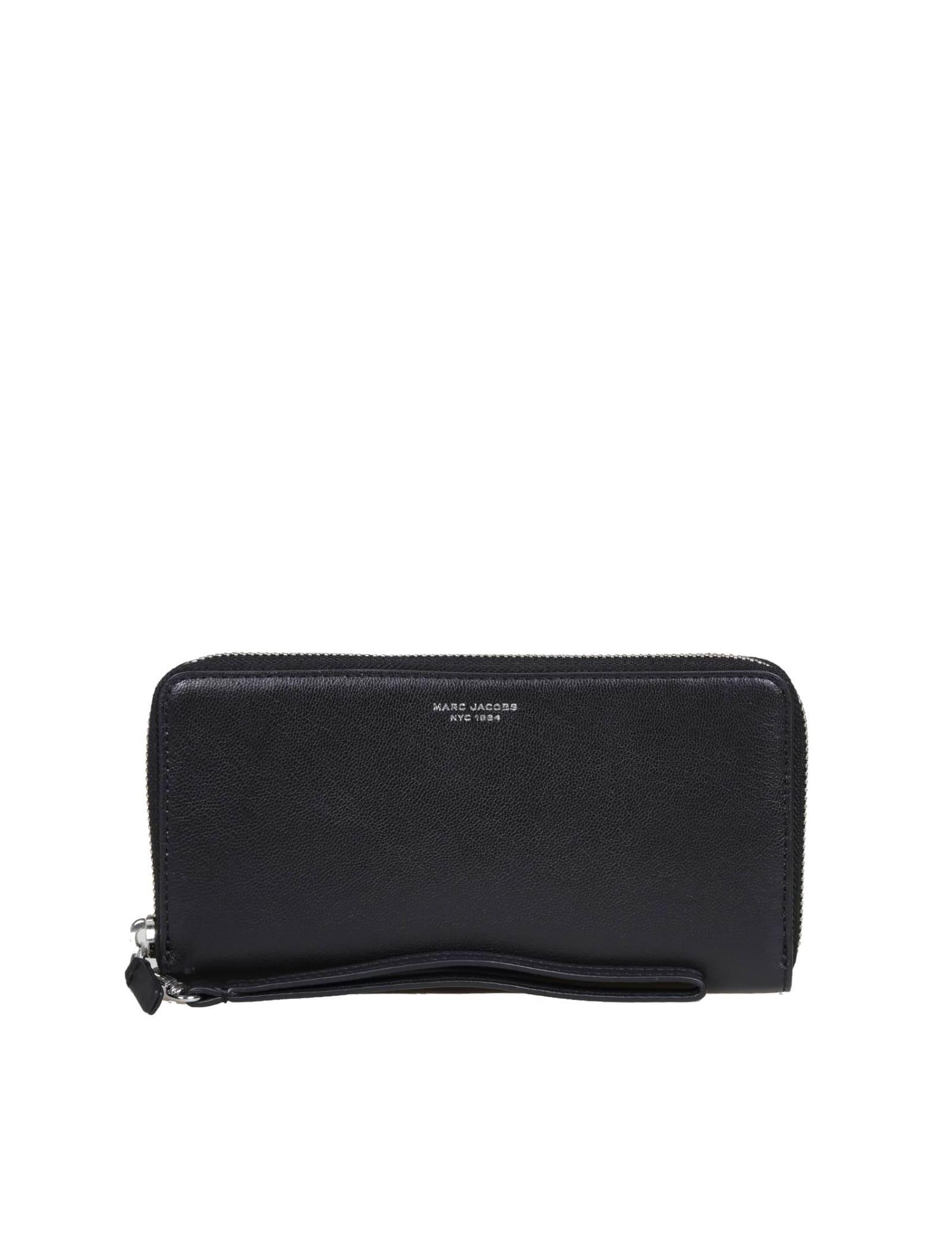Black Chain Continental Wallet Bag by Marc Jacobs Handbags for $20