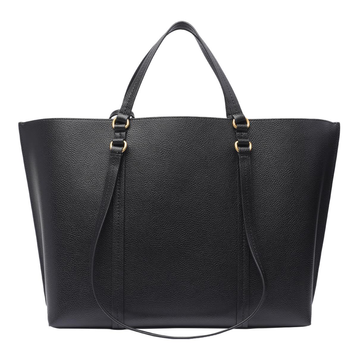 Pinko Carrie Big Tote Bag in Black Lyst