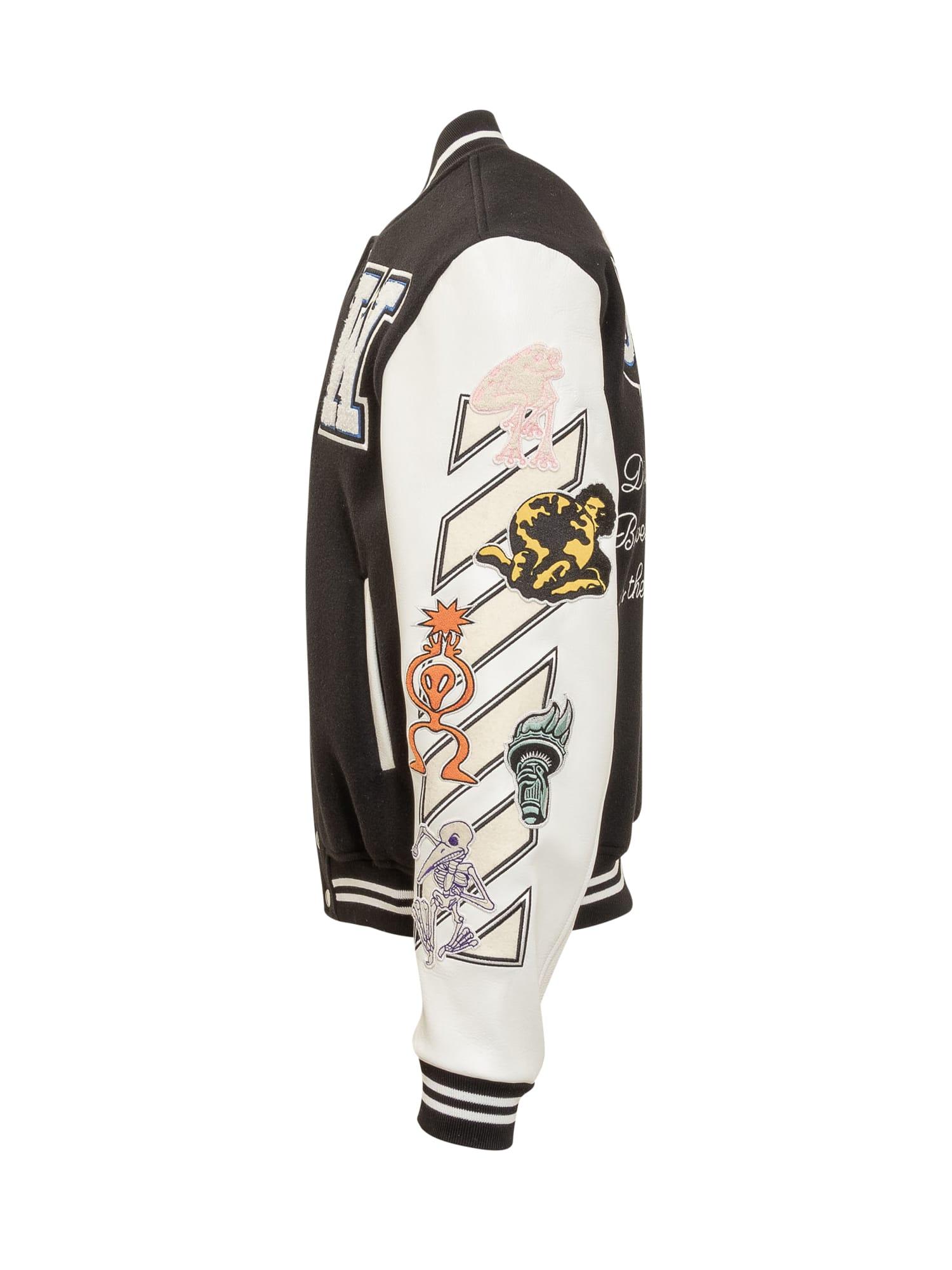 Off white tiger jacket shop