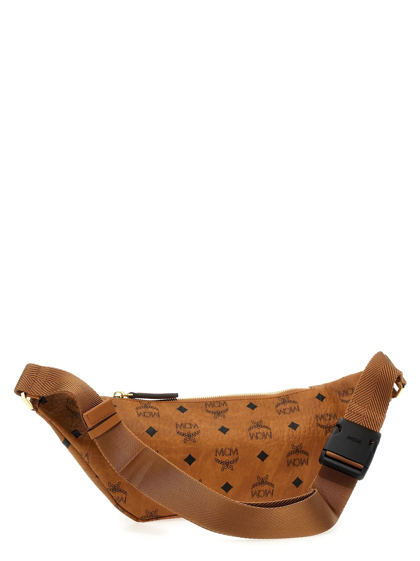 MCM Kl Visetos Crossbody Bags in Brown for Men