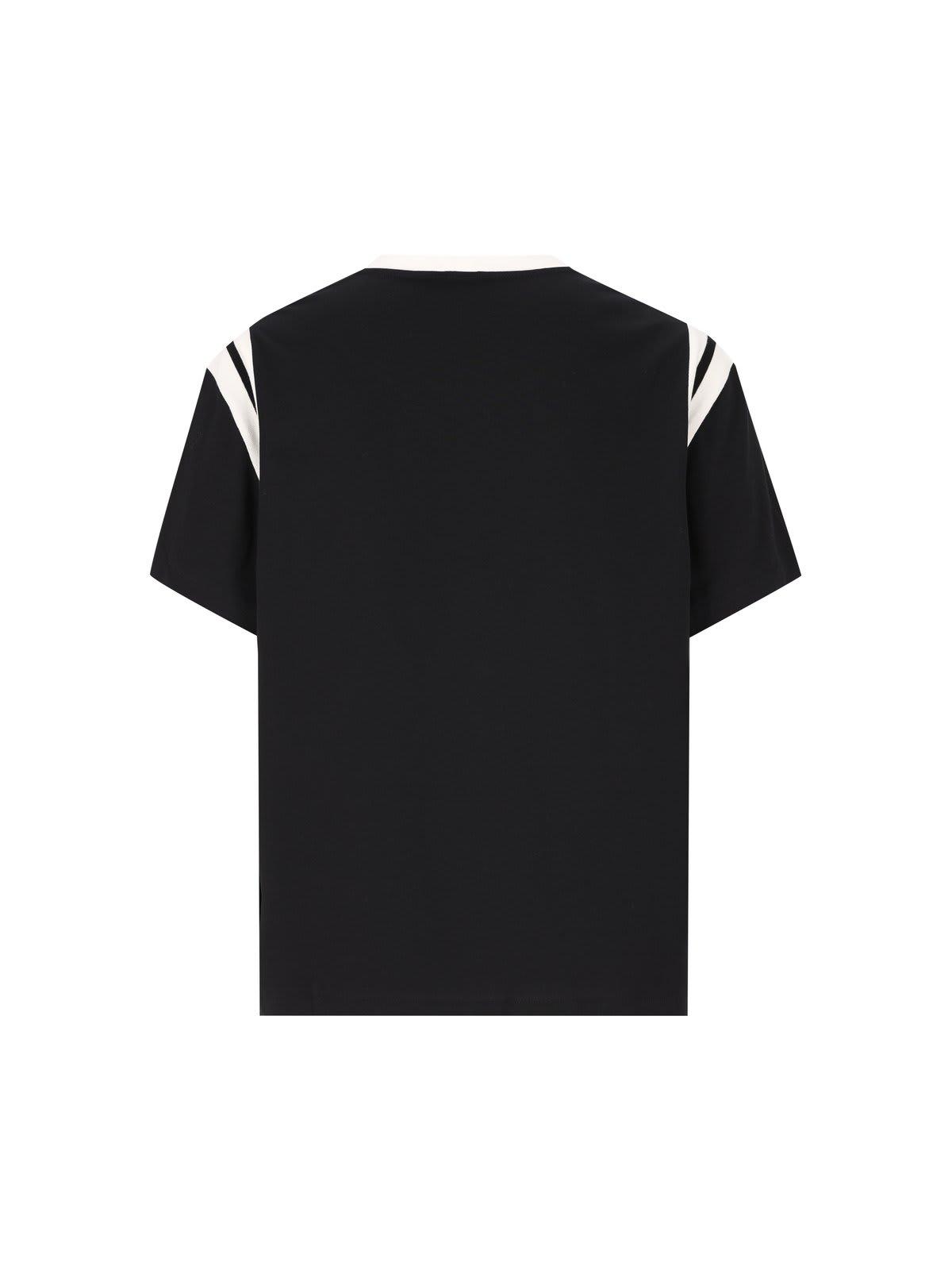 【関税込・国内発送】CELINE Cotton Triomphe T-Shirt triomphe loose t-shirt IN cotton jersey - BLACK / WHITE | CELINE