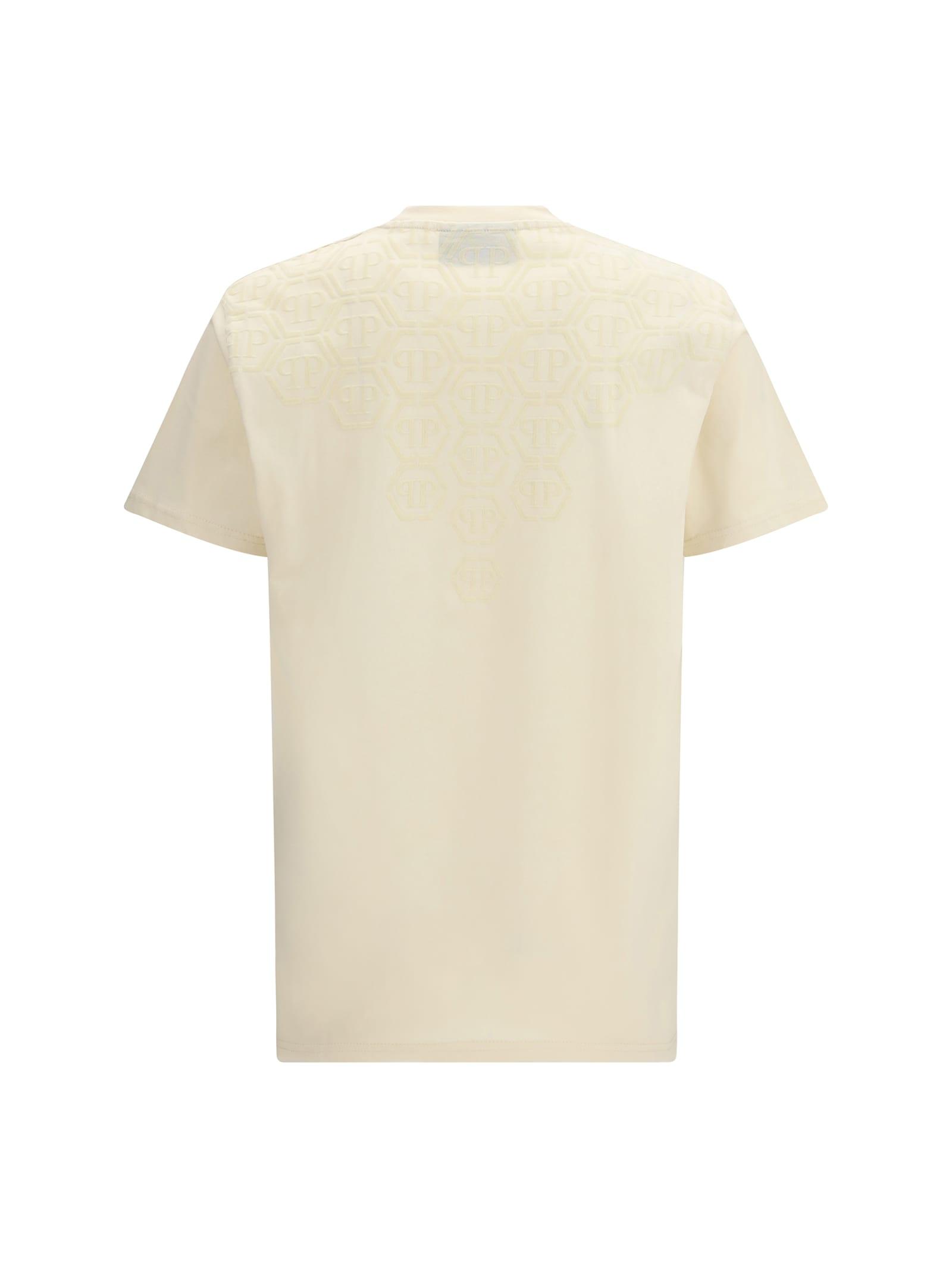 T-shirt Philipp Plein Pour Homme Taille L - Modèle SS DOLLAR Col Rond Noir - Neuf Sans étiquettes