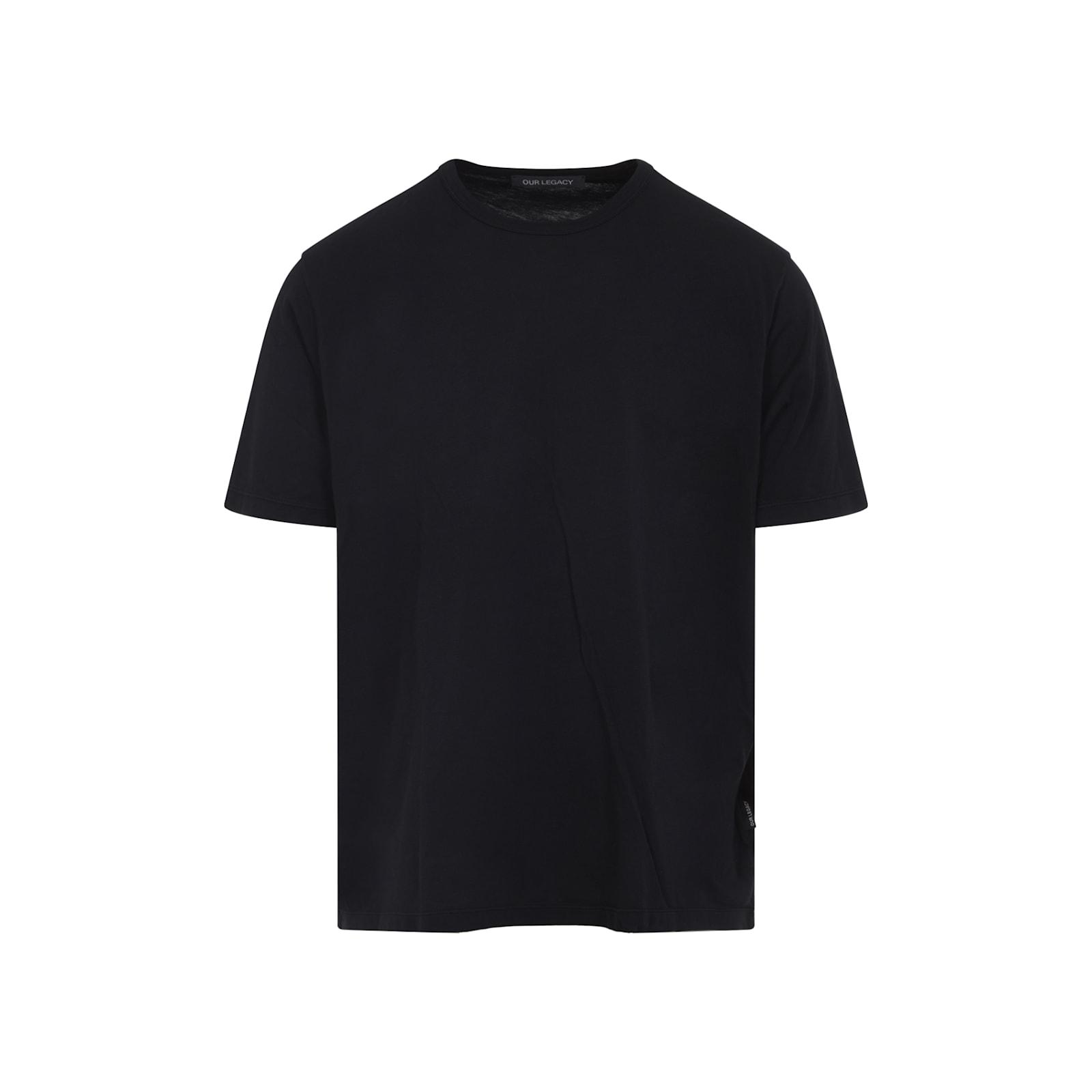 OUR LEGACY｜SHORT-SLEEVED ROUND NECK T-SHIRTS (NEW BOX T New Box cotton jersey T-shirt in white - Our Legacy | Mytheresa