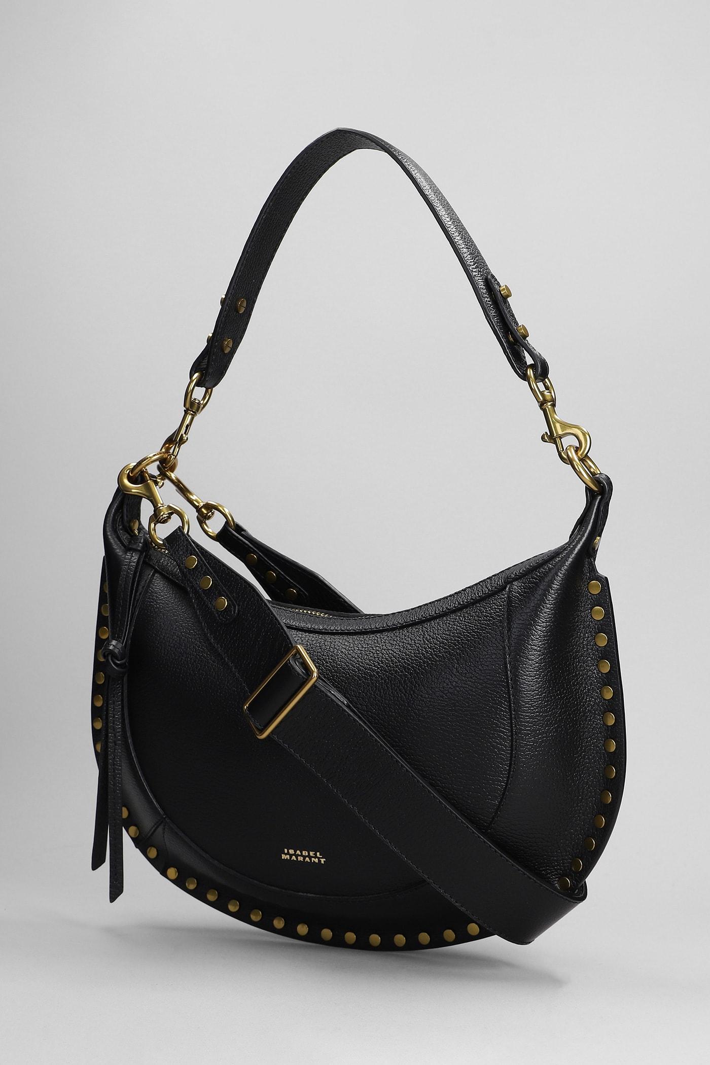 Isabel Marant Naoko Shoulder Bag In Black Leather Lyst