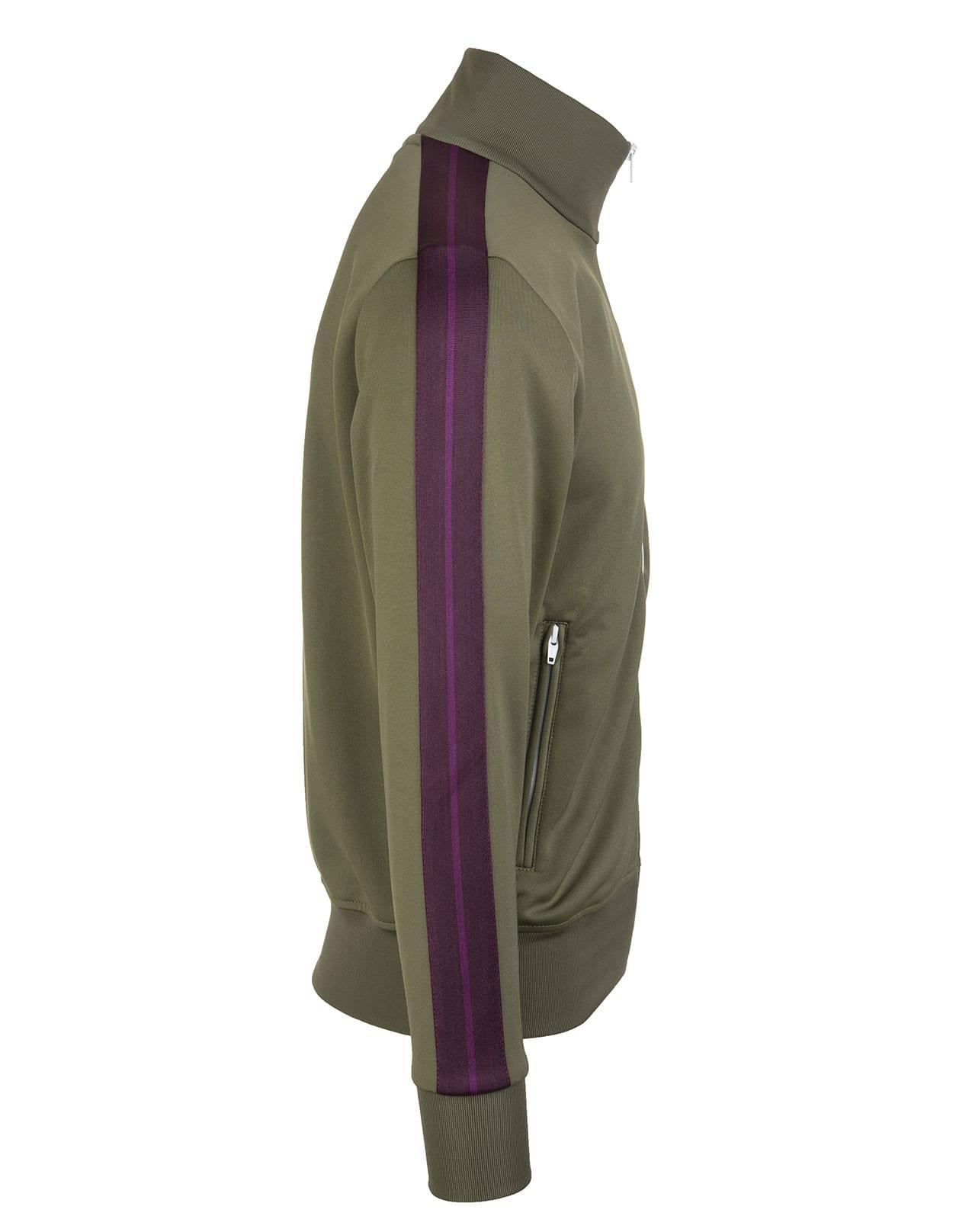 Palm Angels Man Green And Purple Track Jacket for Men | Lyst
