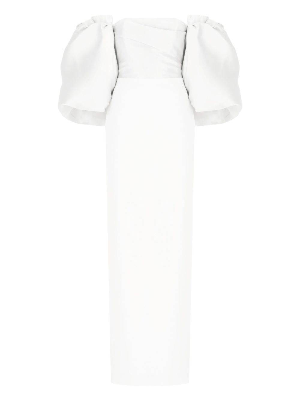 white proposal dresses Wedtrend Women Prom Dress Princess Lace Beaded Ruffle Tiered Long Evening Dress with Slit, White / US26W line dress with ruffle size:Large moo moo dress Azazie Norah Desert Rose