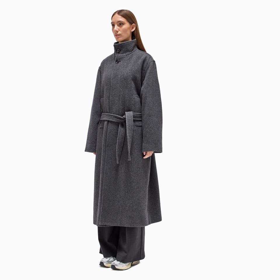 Lemaire Bathrobe Coat in Black | Lyst