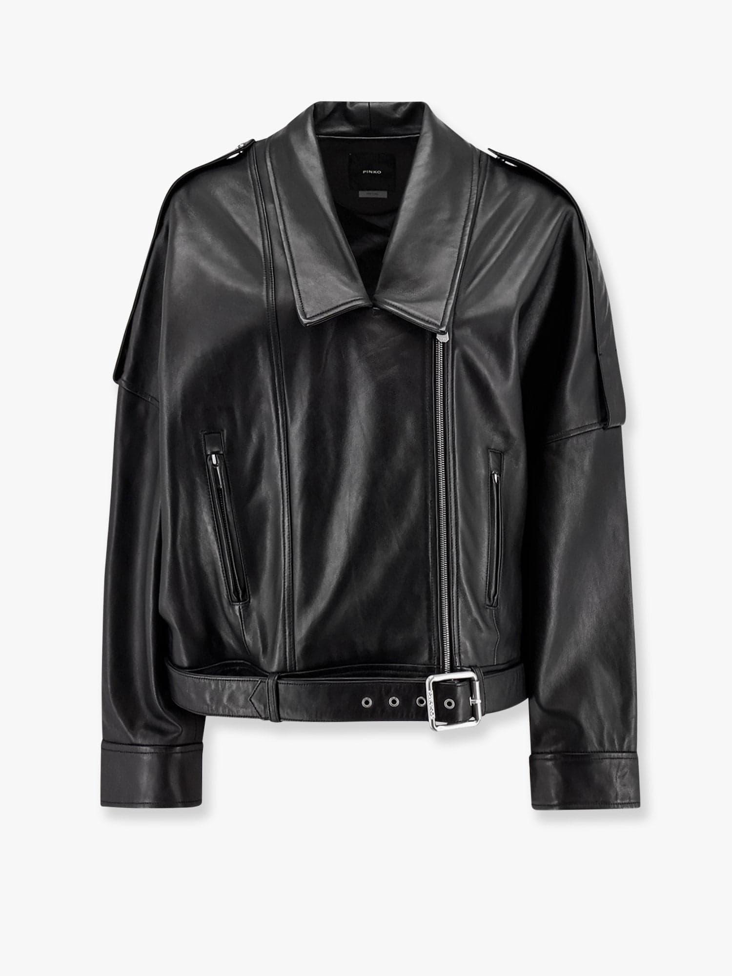 pinko-black-Confine-Chiodo-