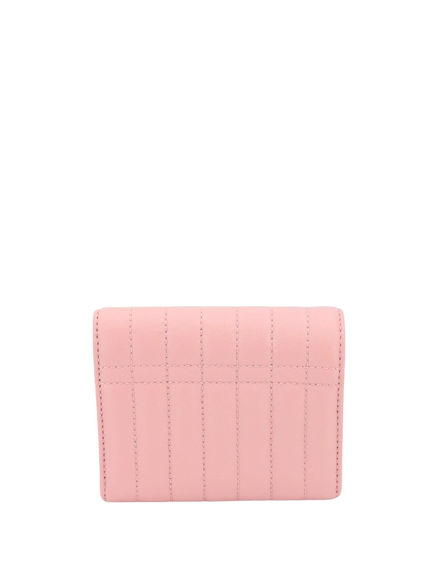 Burberry Wallet in Pink | Lyst