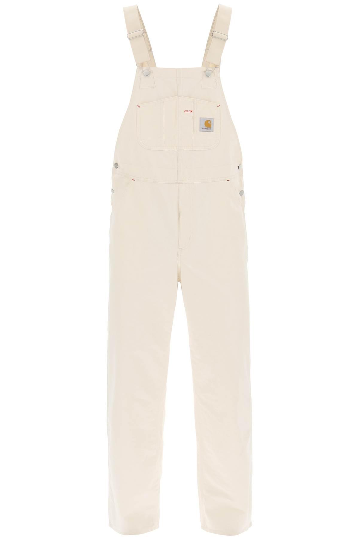 Carhartt Wesley Dungarees in White for Men | Lyst