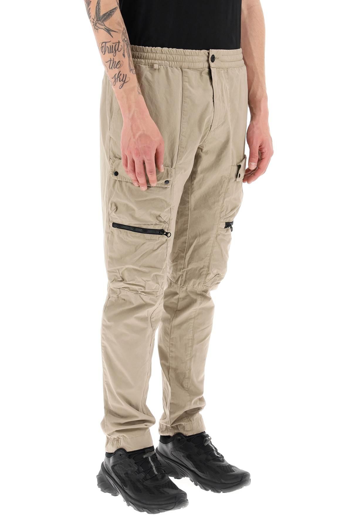 C.P. Company Lens Cargo Pants in Natural for Men | Lyst