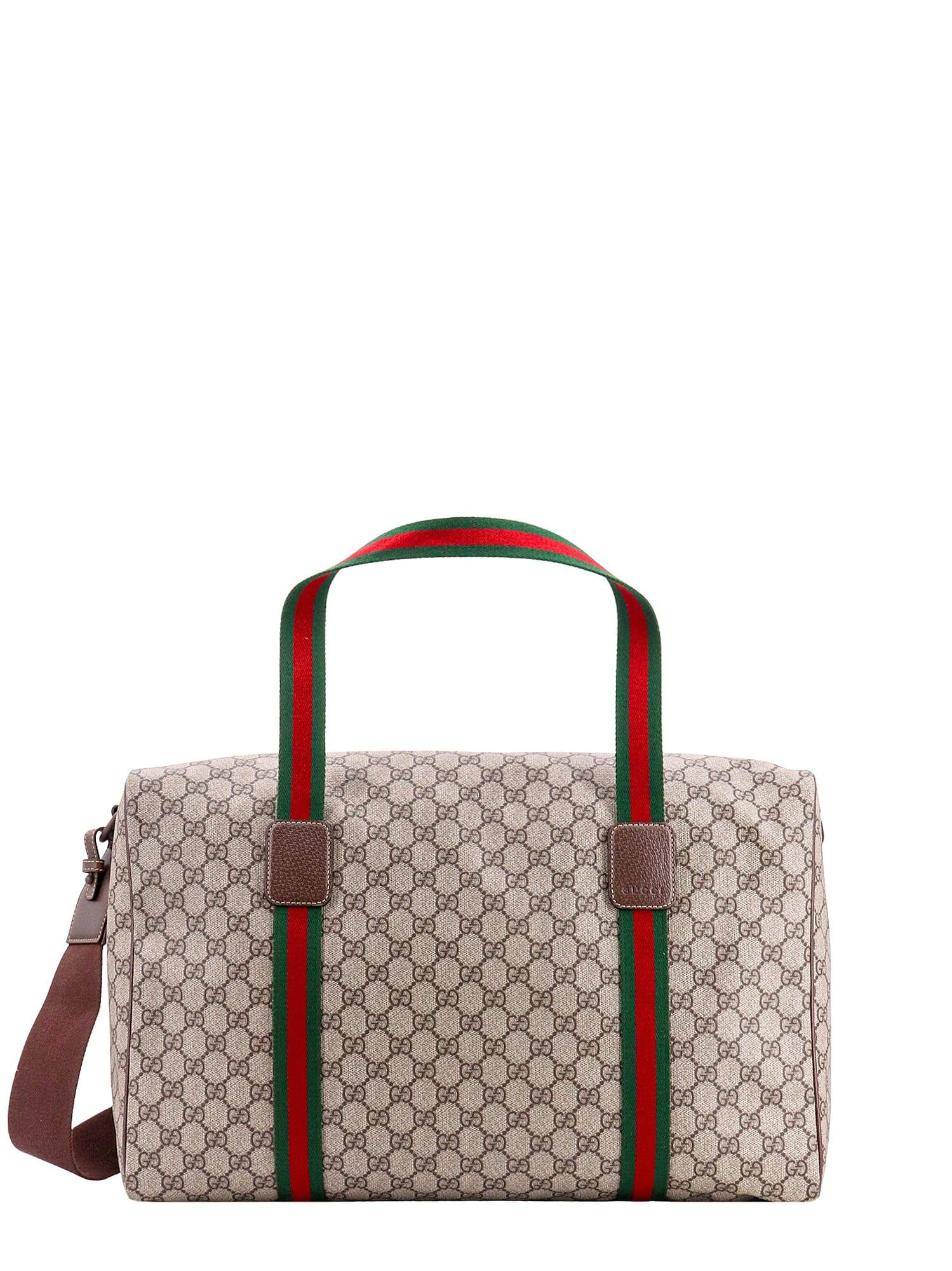 Gucci Duffle Bag in Brown for Men Lyst