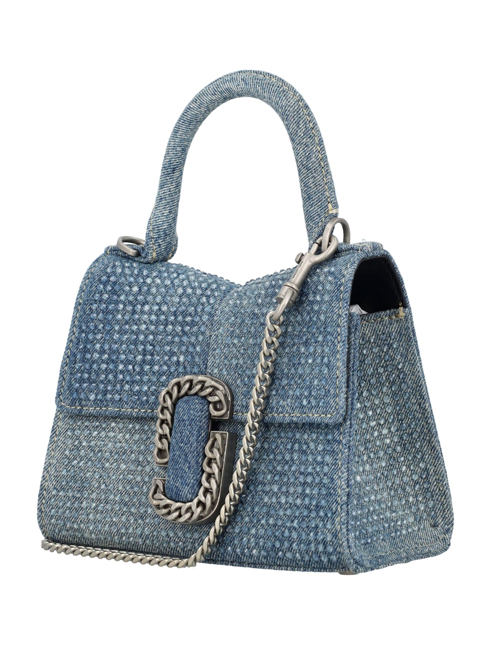MARC JACOBS STUDDED MINI MISCHIEF ミニ ミスチフ OCEAN/NICKEL MARC JACOBS STUDDED MINI MISCHIEF ミニ ミスチフ OCEAN/NICKEL