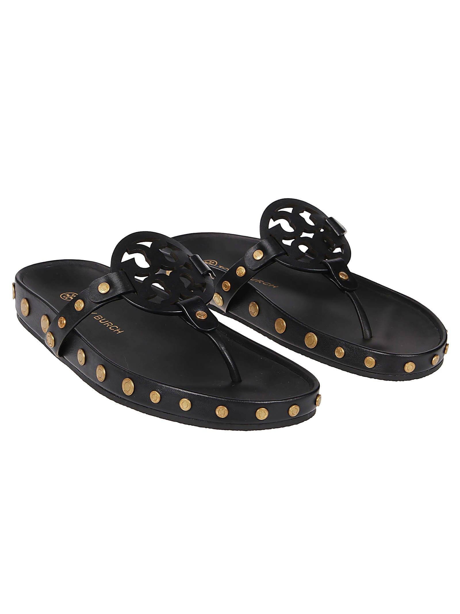 Tory Burch Miller Cloud Sandal- Perfect Black