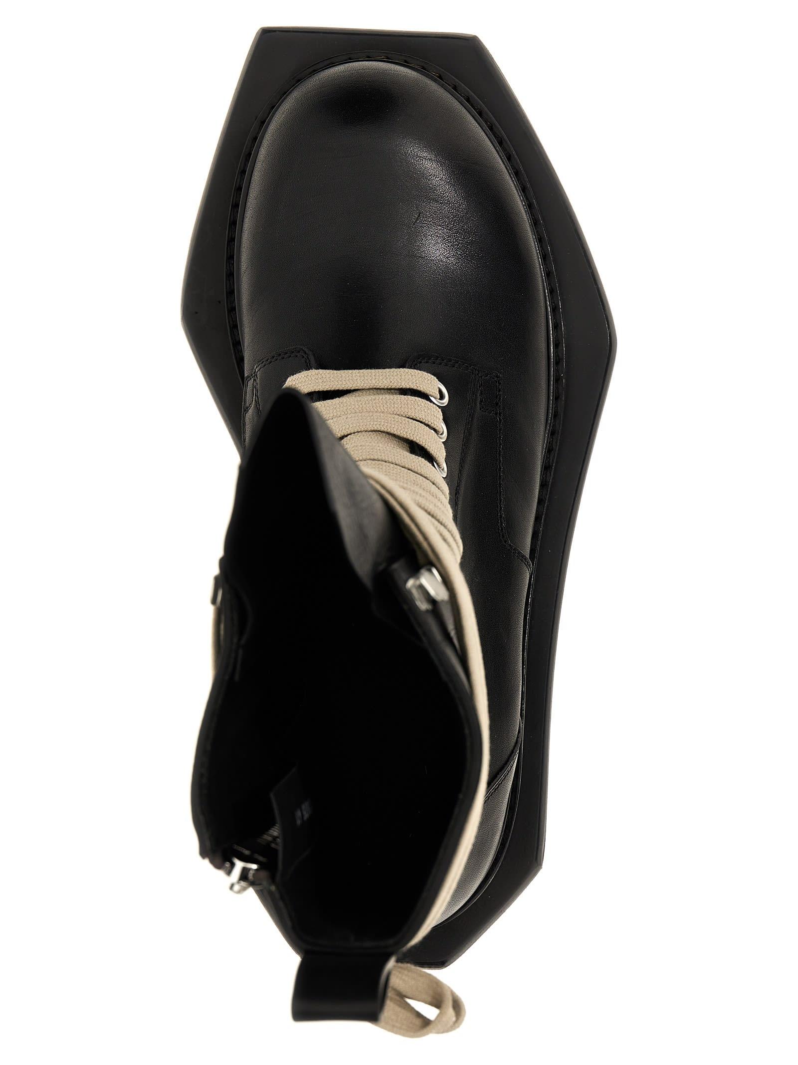 Rick Owens Tubro Cyclops Lace Up Boot in Black for Men | Lyst Rick Owens Tubro Cyclops Lace Up Boot in Black for Men | Lyst