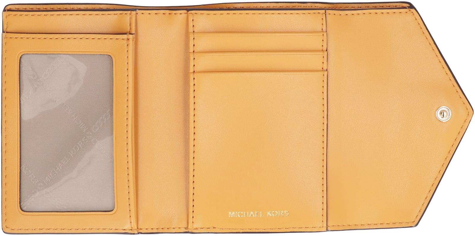 Michael Kors Carmen Small Wallet in Orange