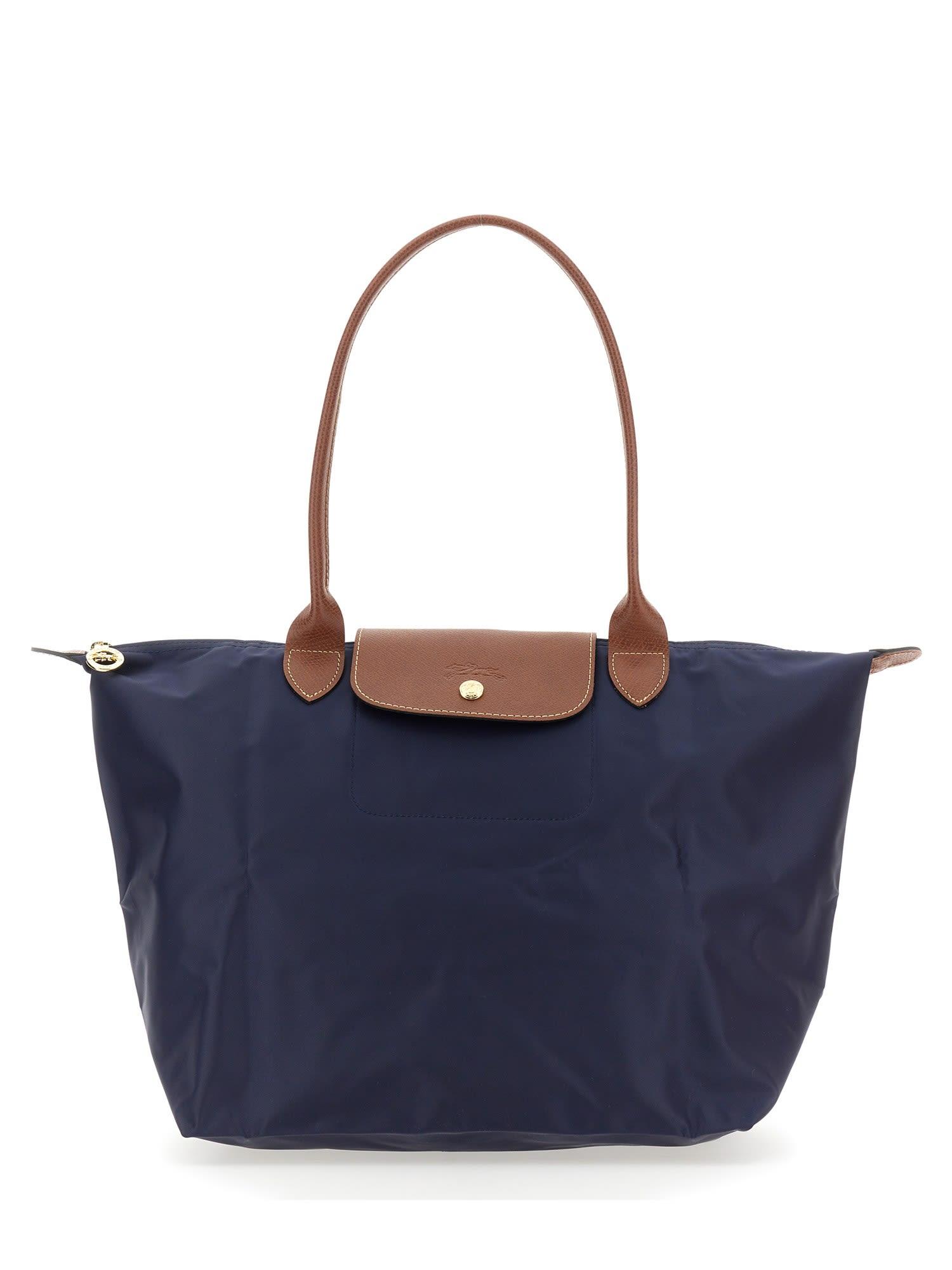 Longchamp Le Pliage Large Bag in Blue Lyst